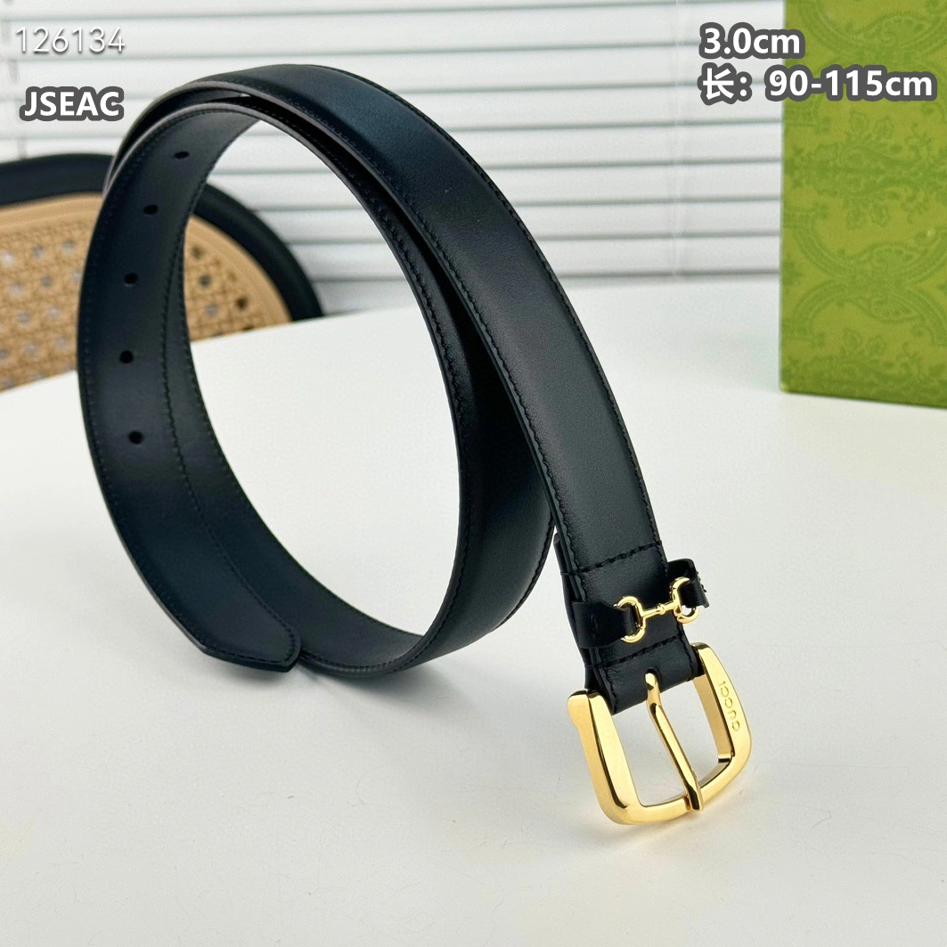 Gucci AAA Quality Belts For Women Vibrant 7355
