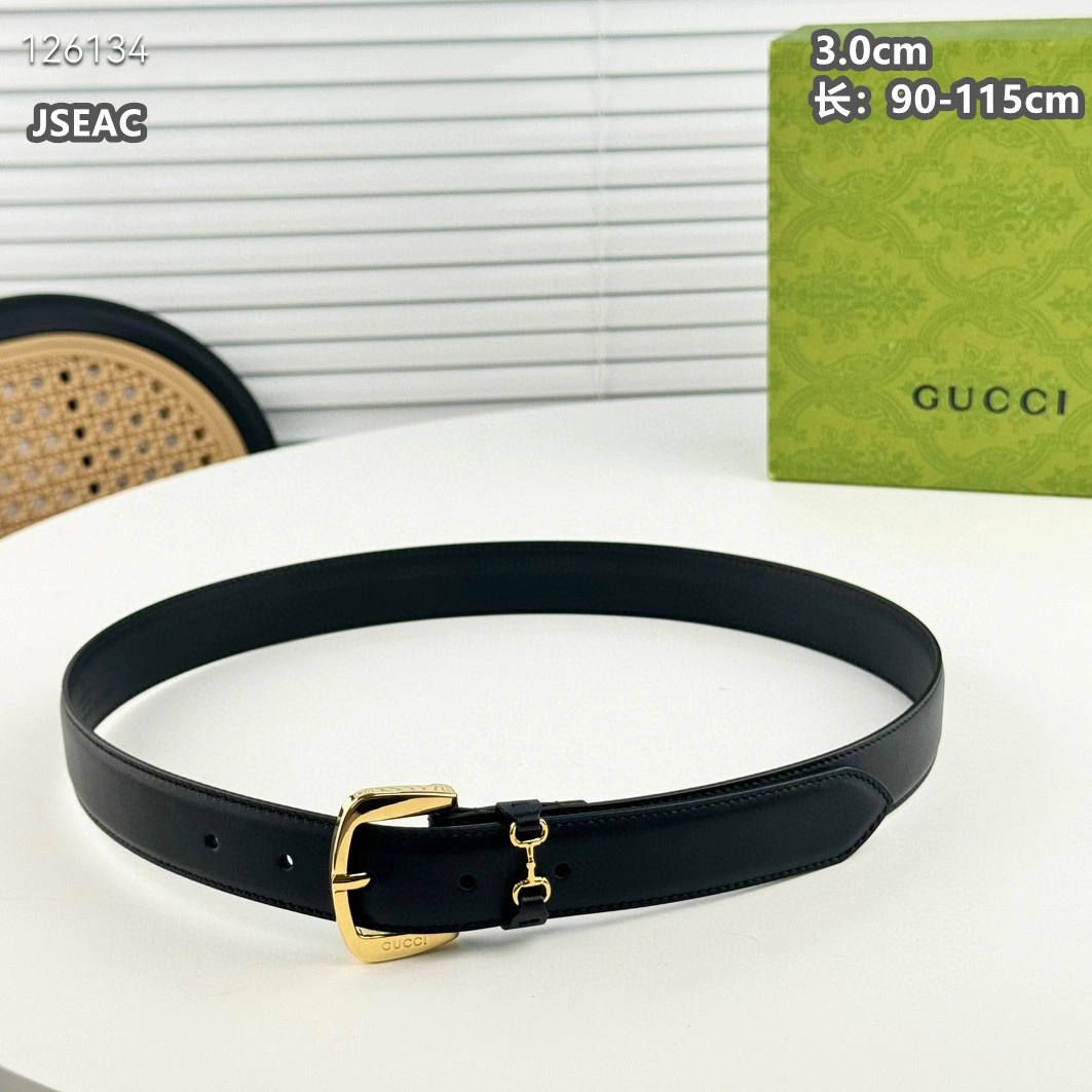 Gucci AAA Quality Belts For Women Vibrant 7355
