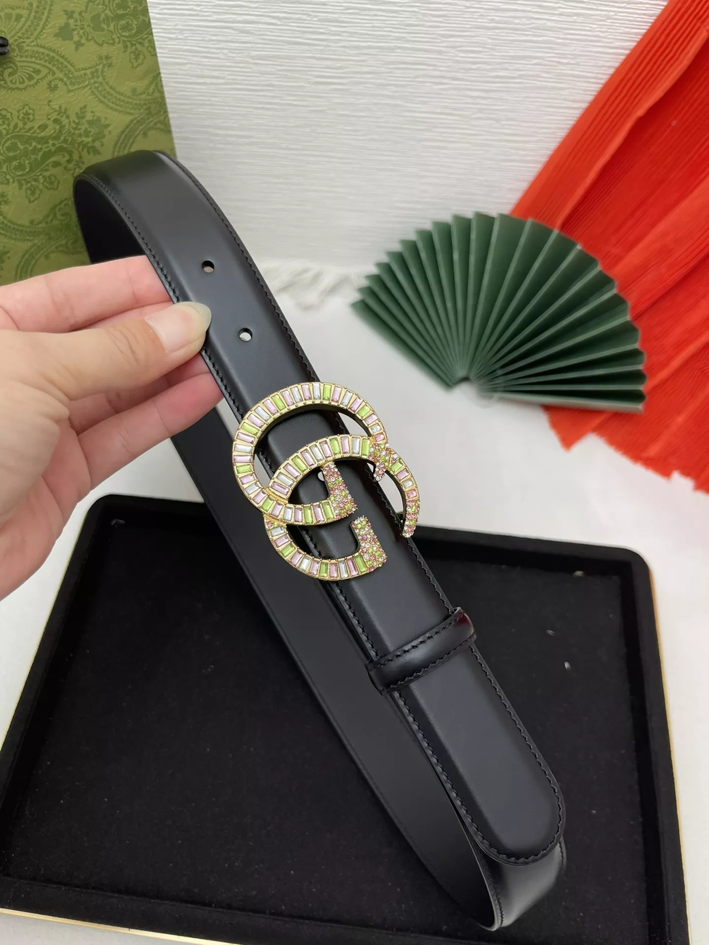 Gucci AAA Quality Belts In 3.0cm For Unisex Compact 7816