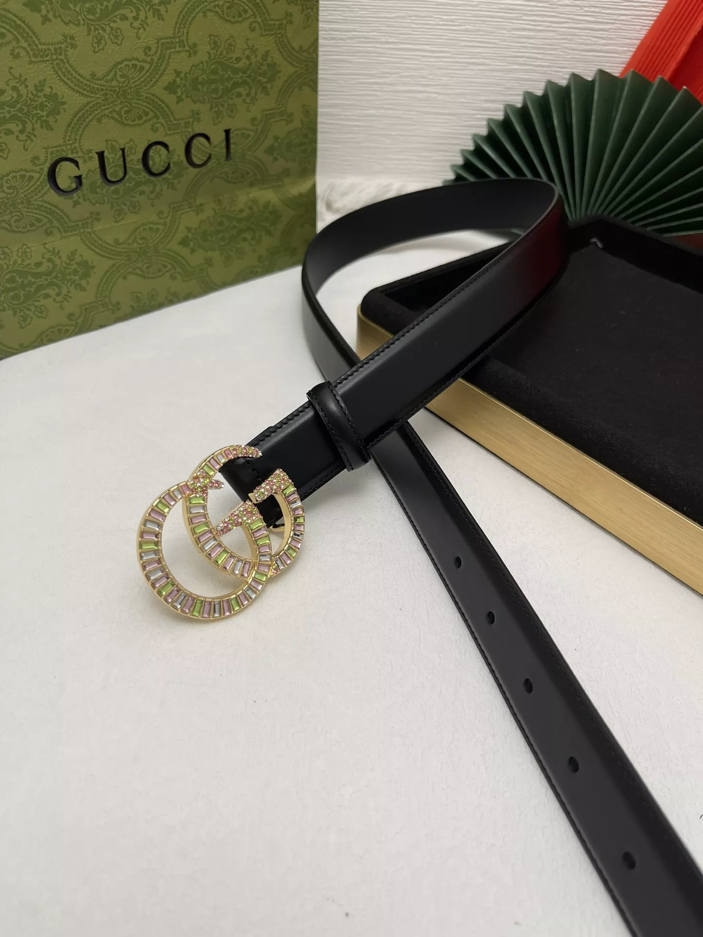 Gucci AAA Quality Belts In 3.0cm For Unisex Compact 7816