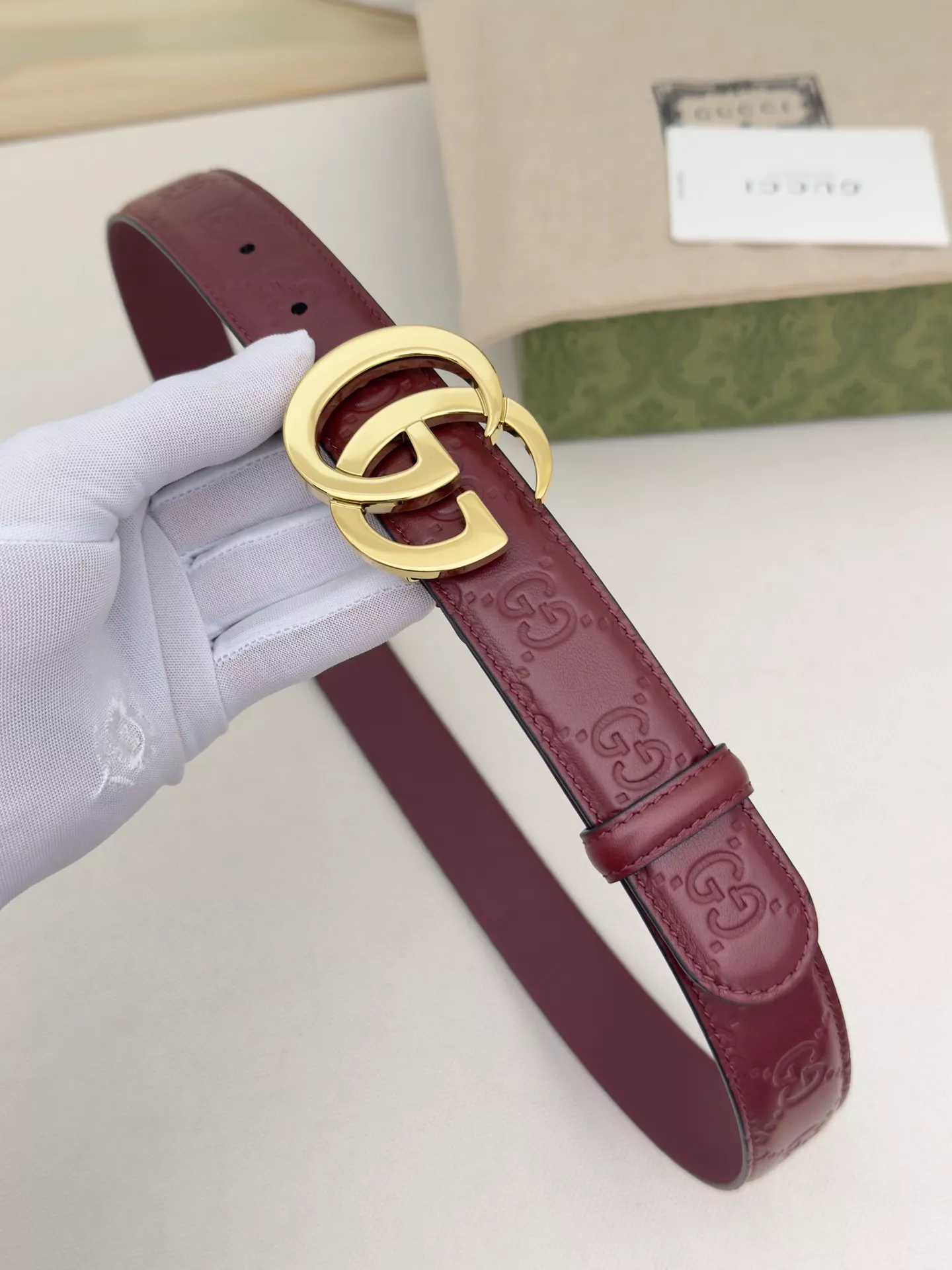 Gucci AAA Quality Belts In 3.0cm For Women Comfortable 4509