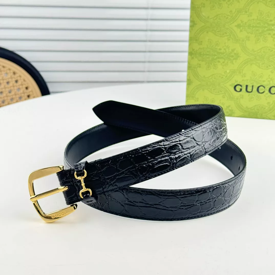 Gucci AAA Quality Belts In 3.0cm For Women Comfortable 6235