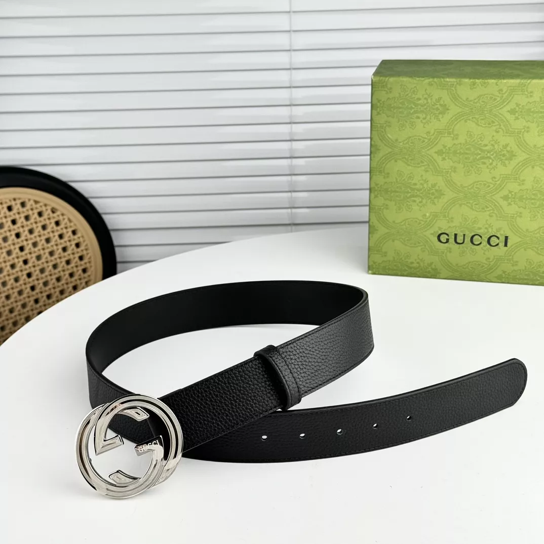 Gucci AAA Quality Belts In 3.8cm For Men Bright 9254