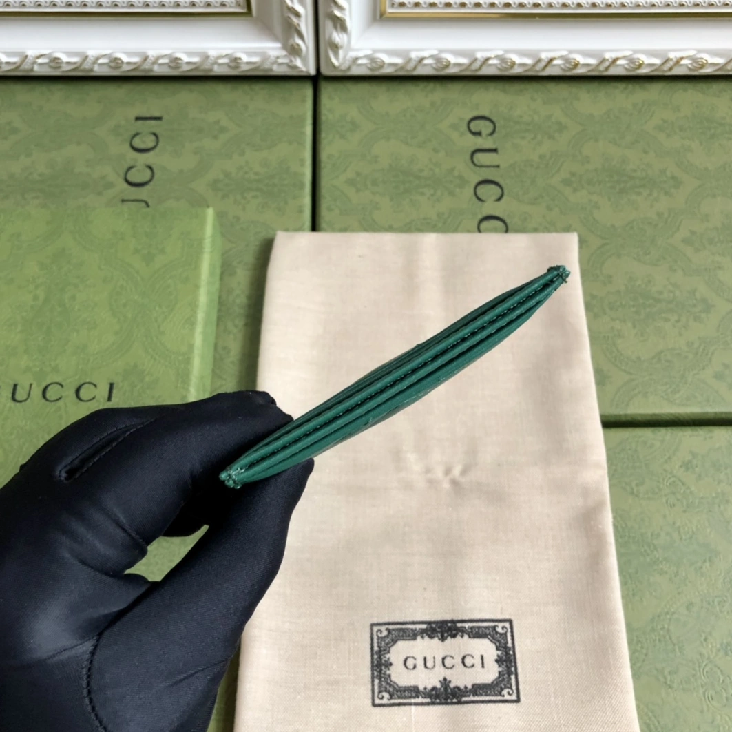 Gucci AAA Quality Card Case Breathable 5355