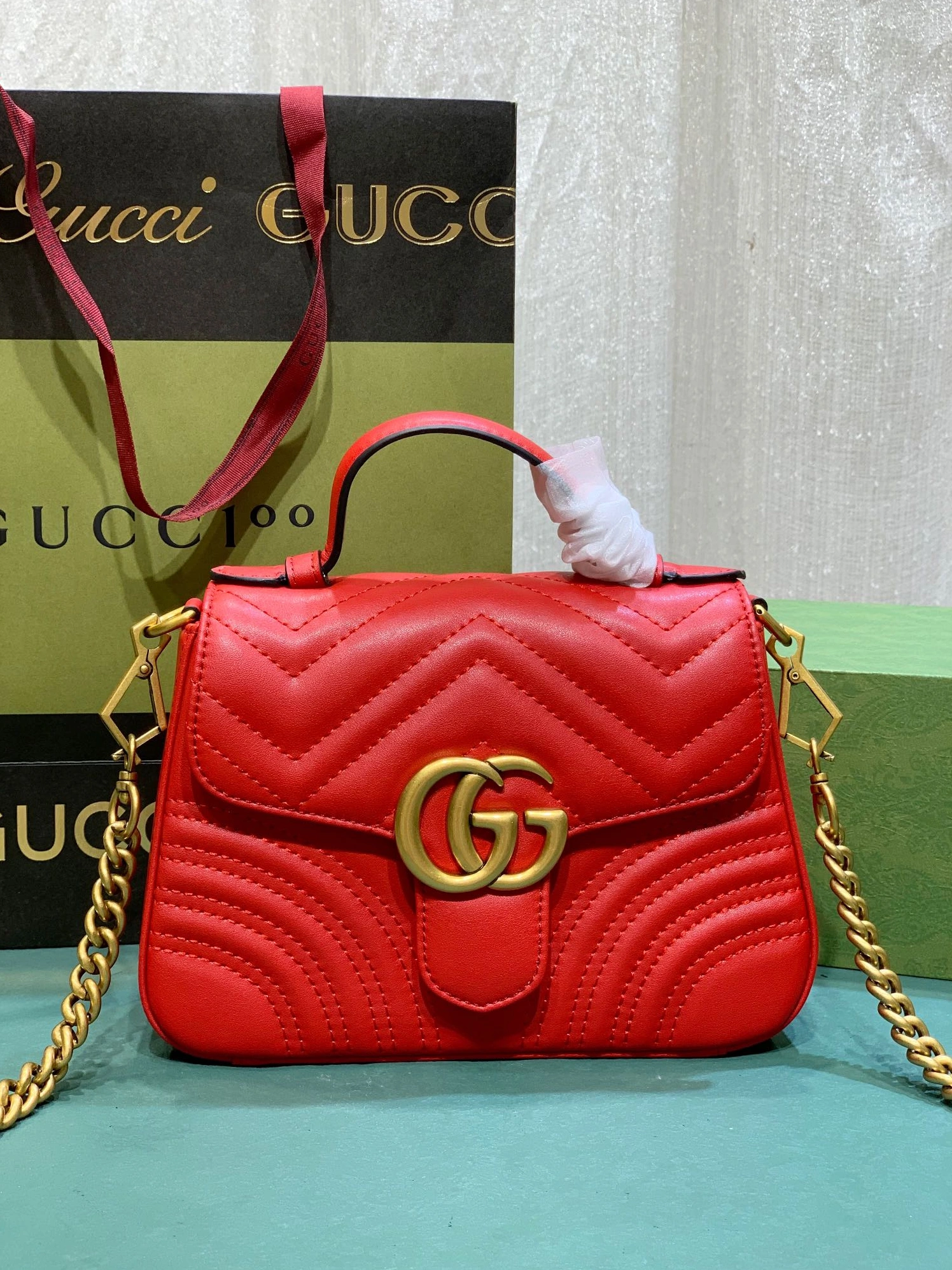 Gucci AAA Quality Messenger Bags For Women Lightweight 4781
