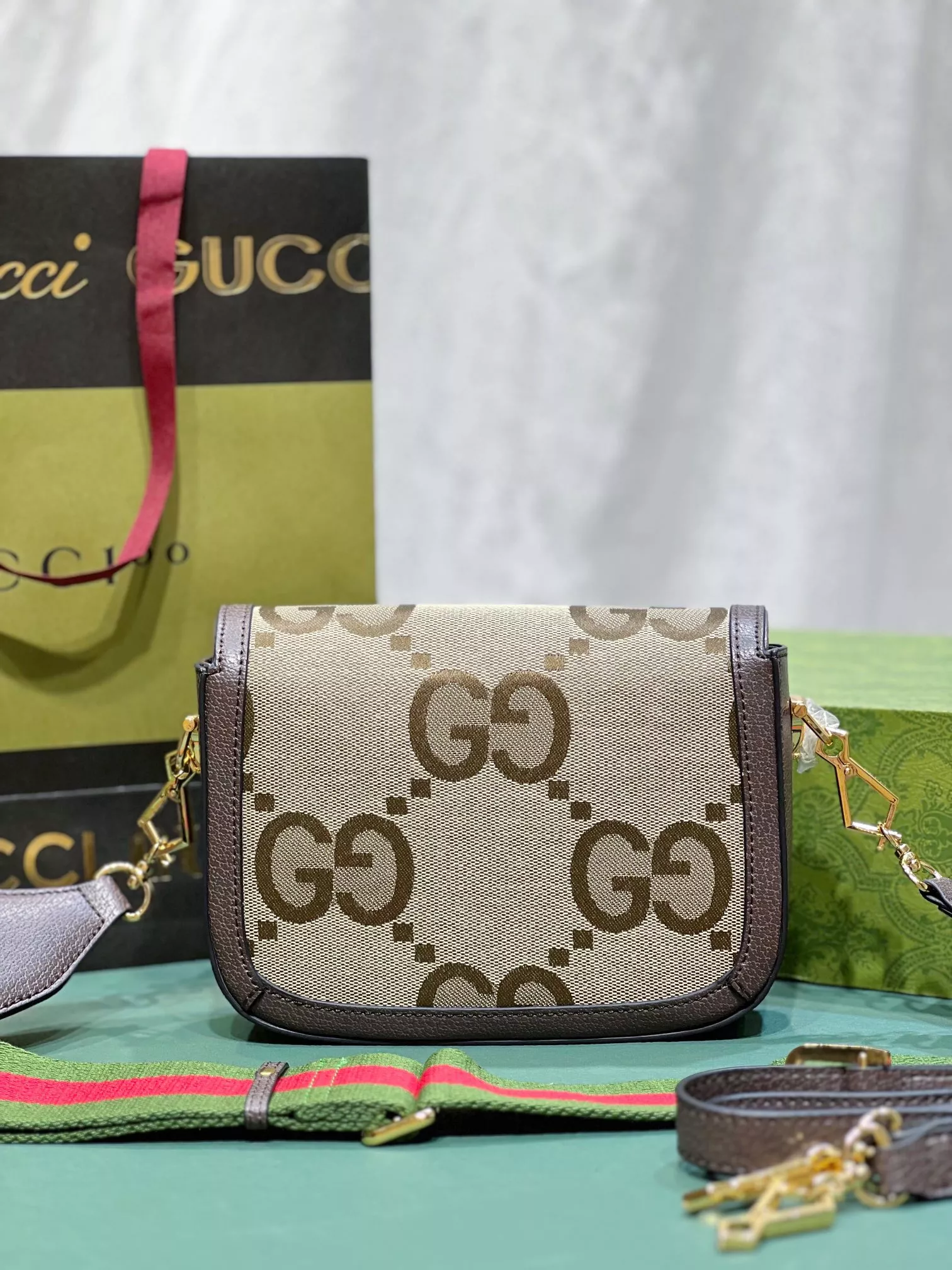 Gucci AAA Quality Messenger Bags For Women Soft 3459