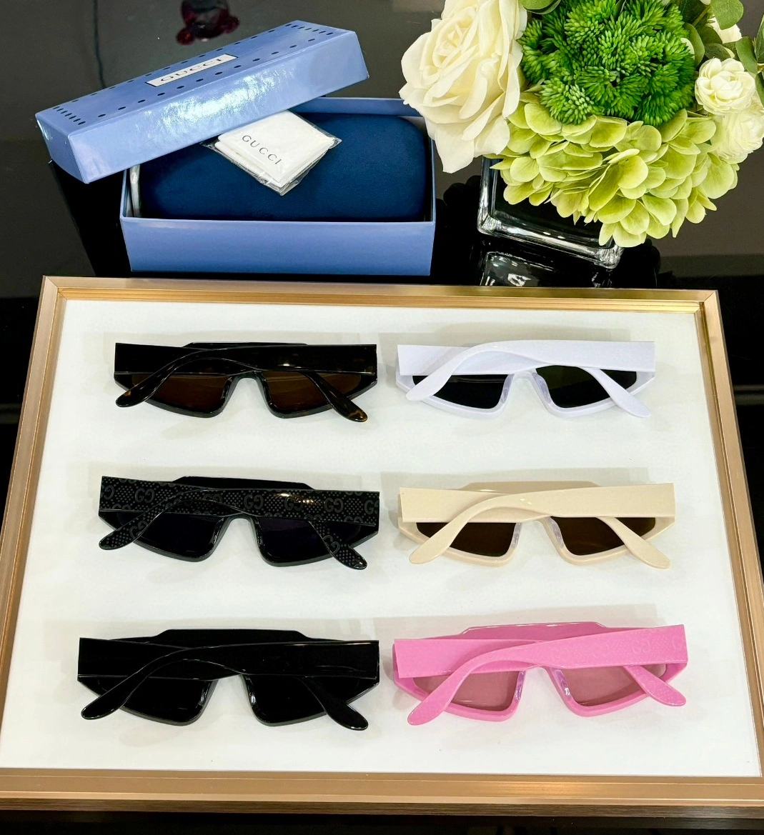 Gucci AAA Quality Sunglasses AllSeason 5446
