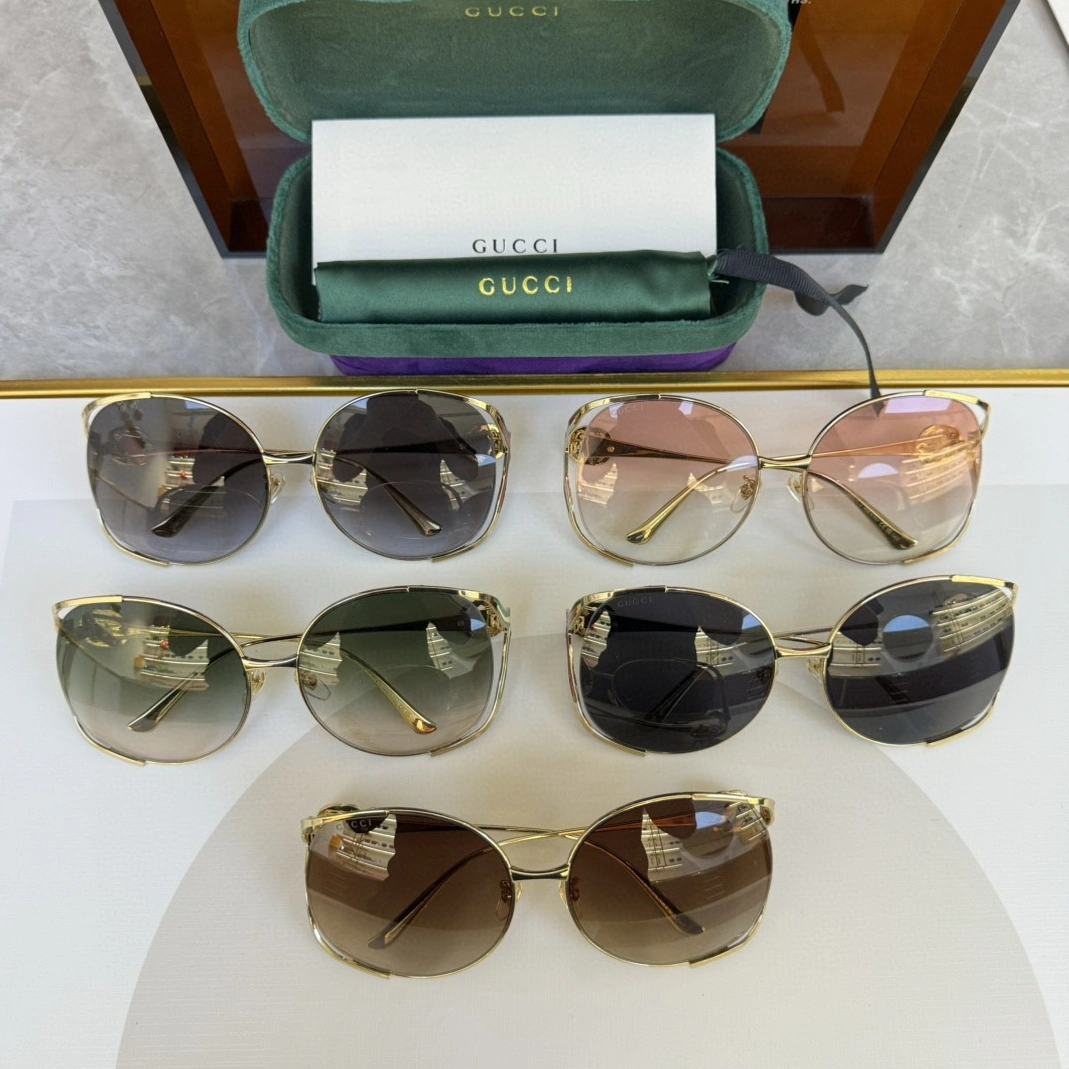 Gucci AAA Quality Sunglasses AllSeason 9844