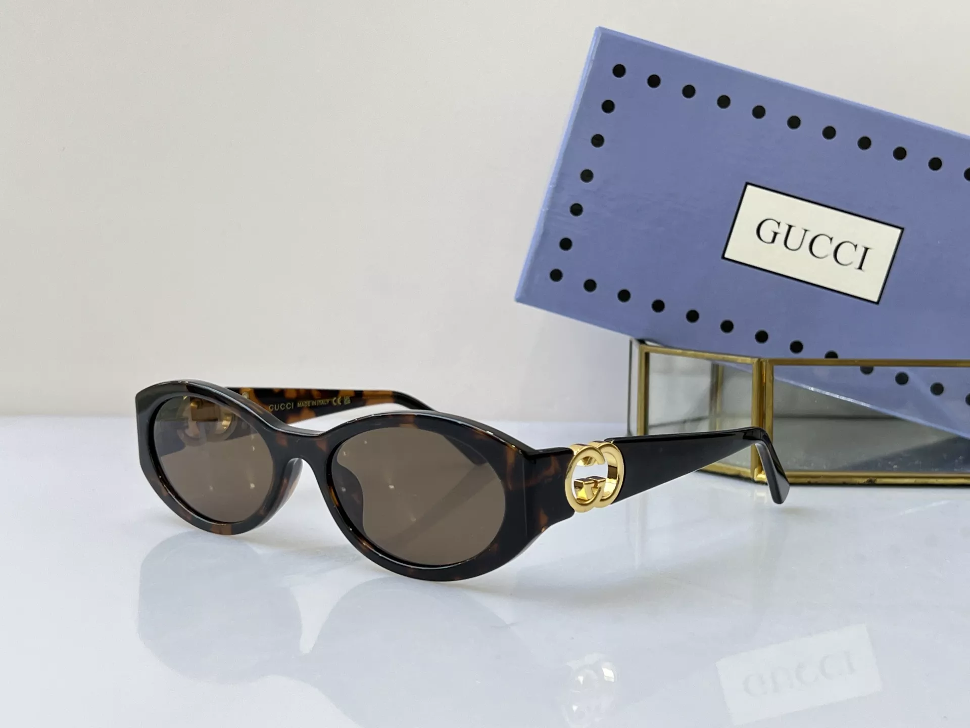 Gucci AAA Quality Sunglasses Durable 2035