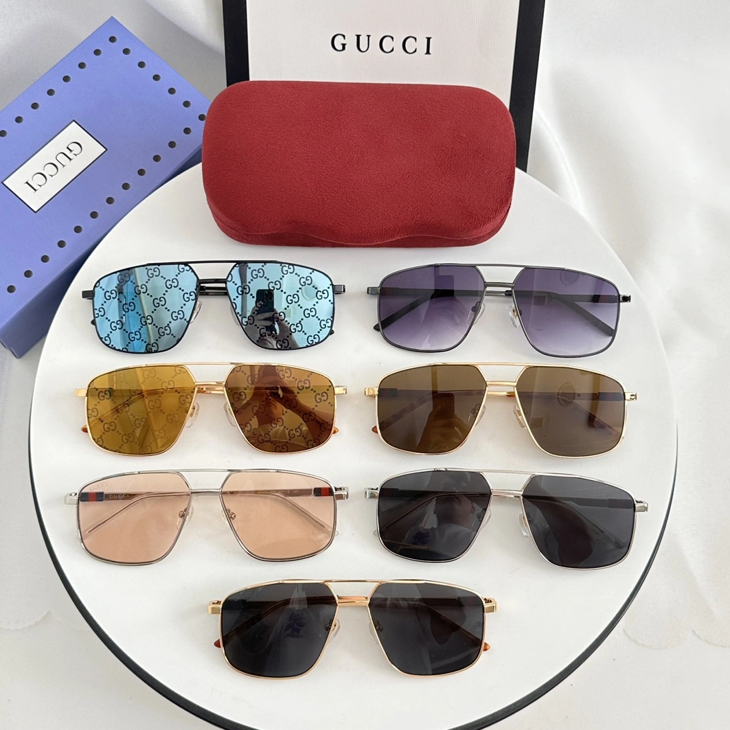 Gucci AAA Quality Sunglasses EasyMatch 3827