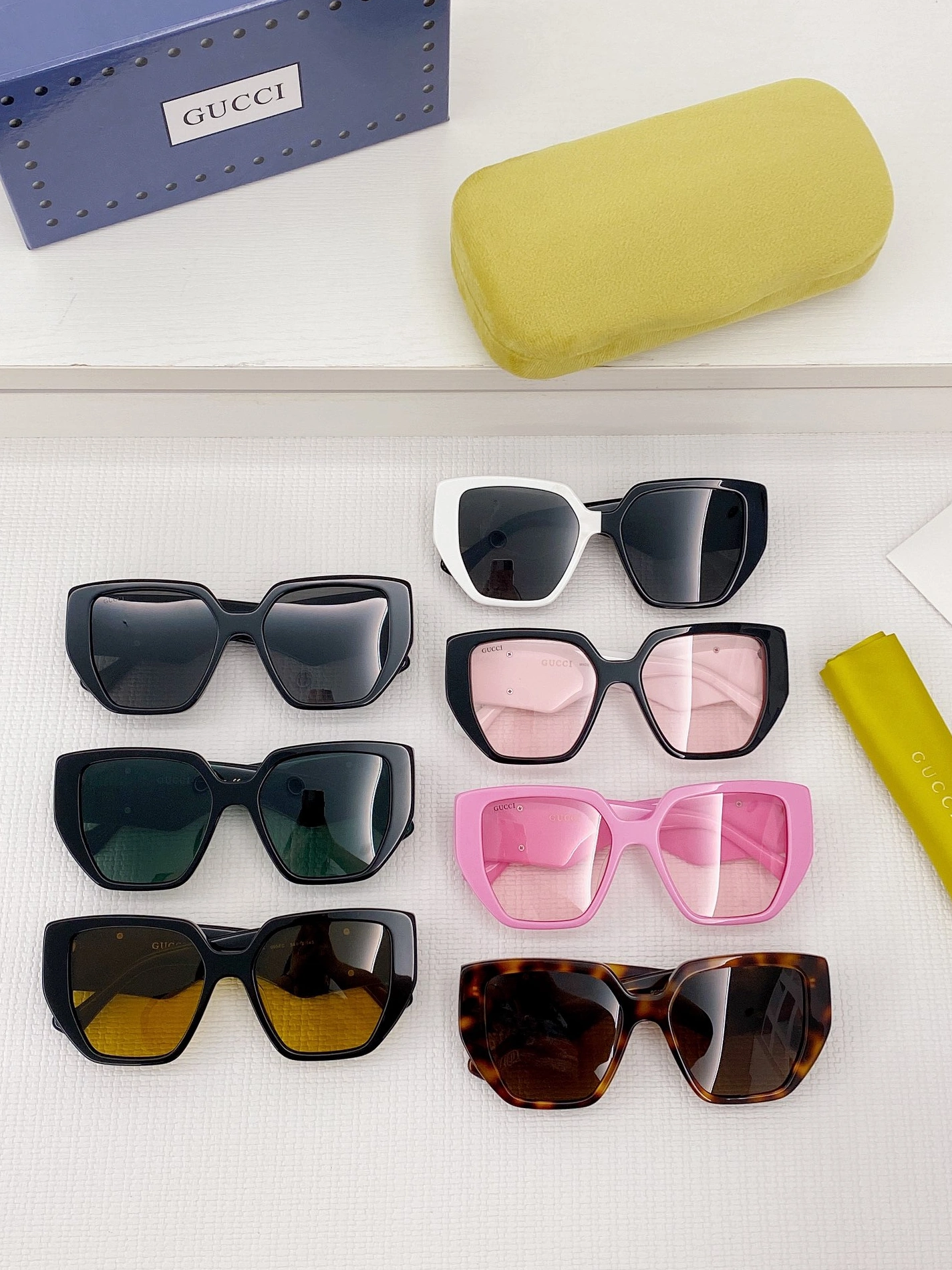 Gucci AAA Quality Sunglasses GoodFit 9550