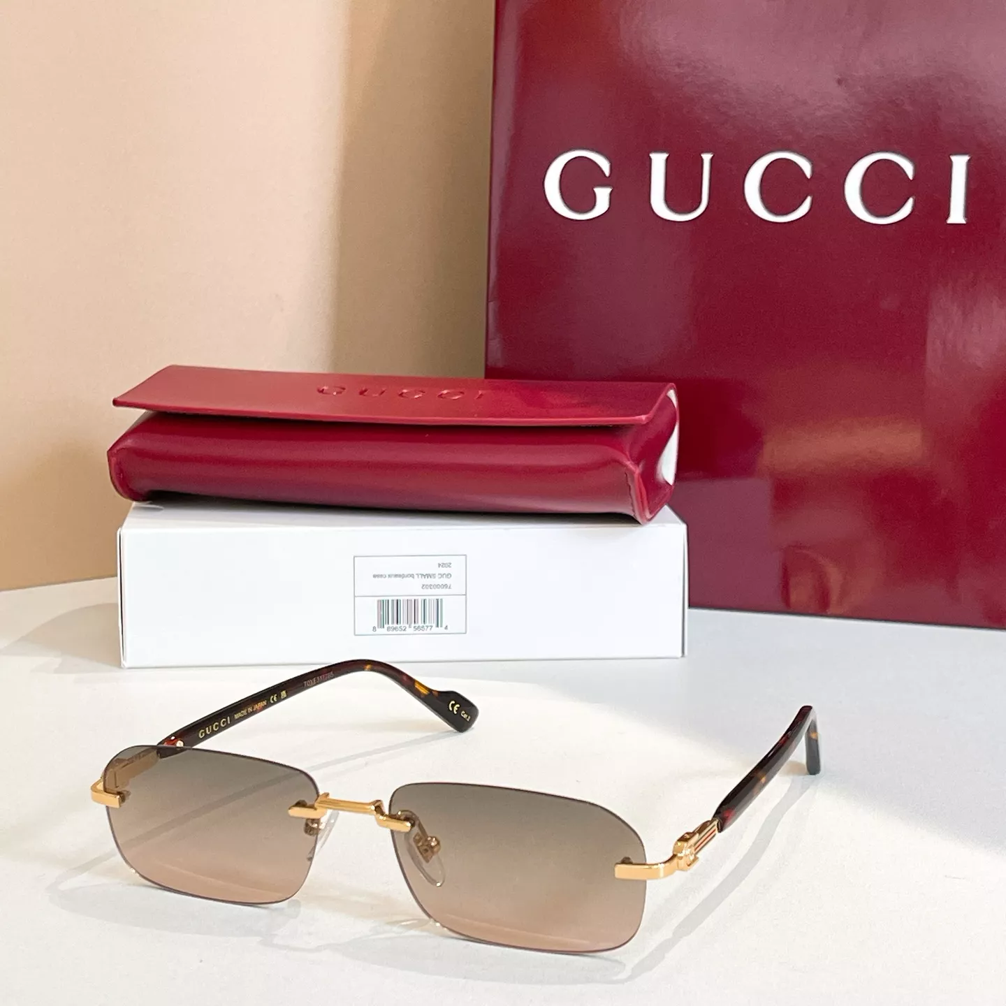 Gucci AAA Quality Sunglasses Minimalist 2010