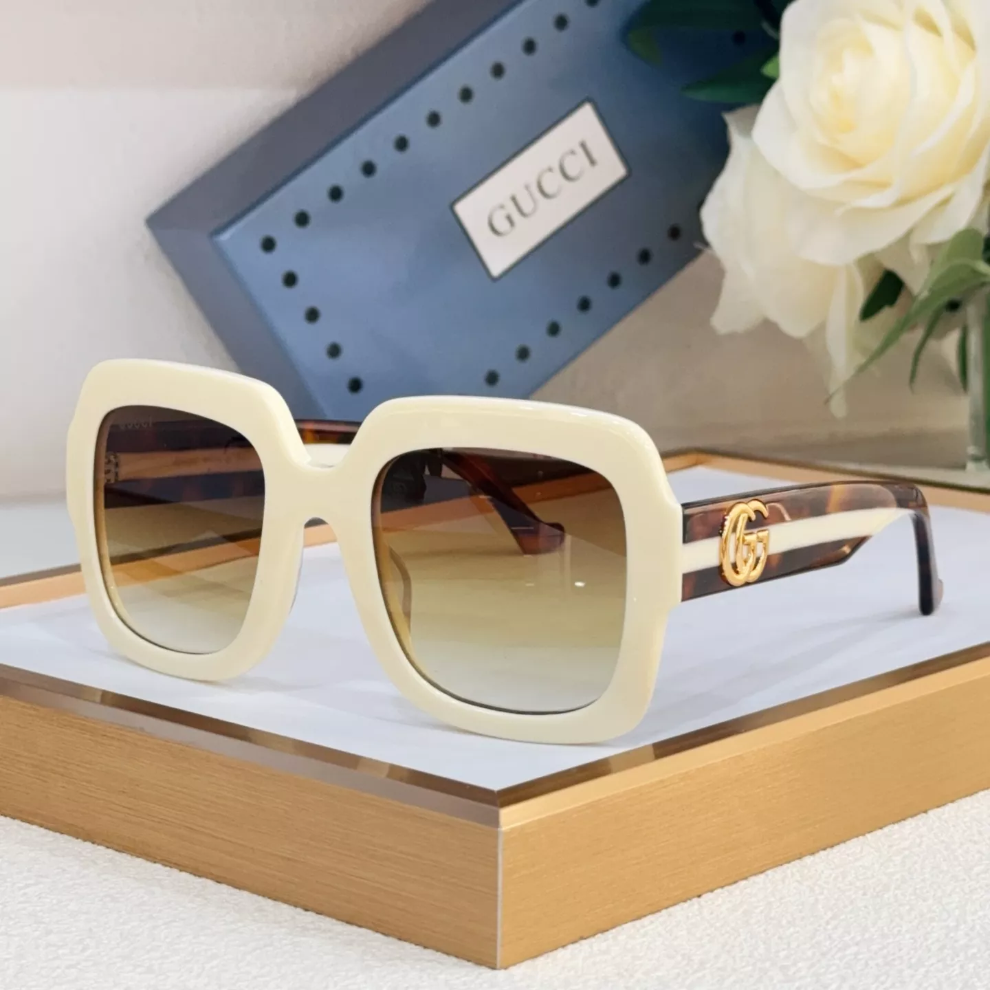Gucci AAA Quality Sunglasses NewStyle 7431