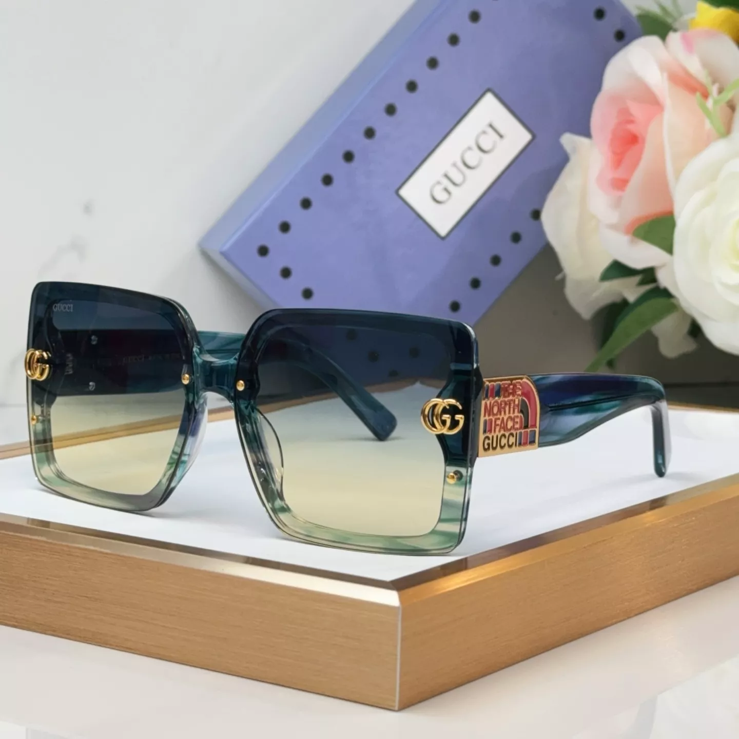 Gucci AAA Quality Sunglasses NewStyle 855