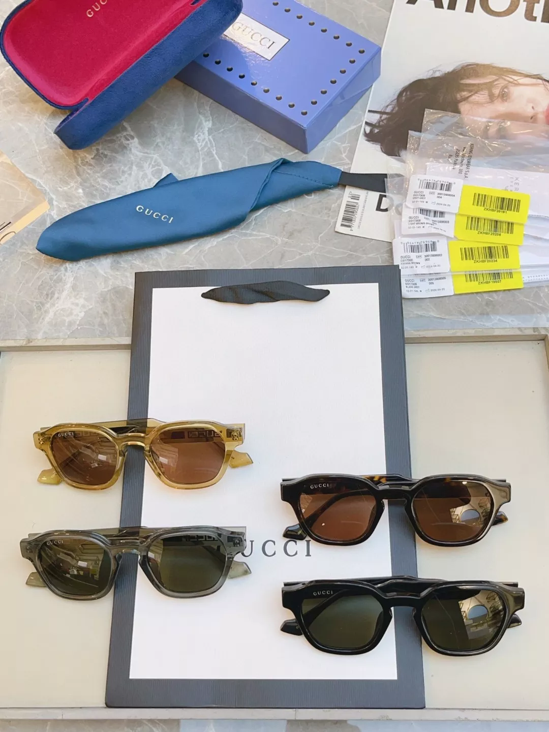 Gucci AAA Quality Sunglasses Resilient 3819