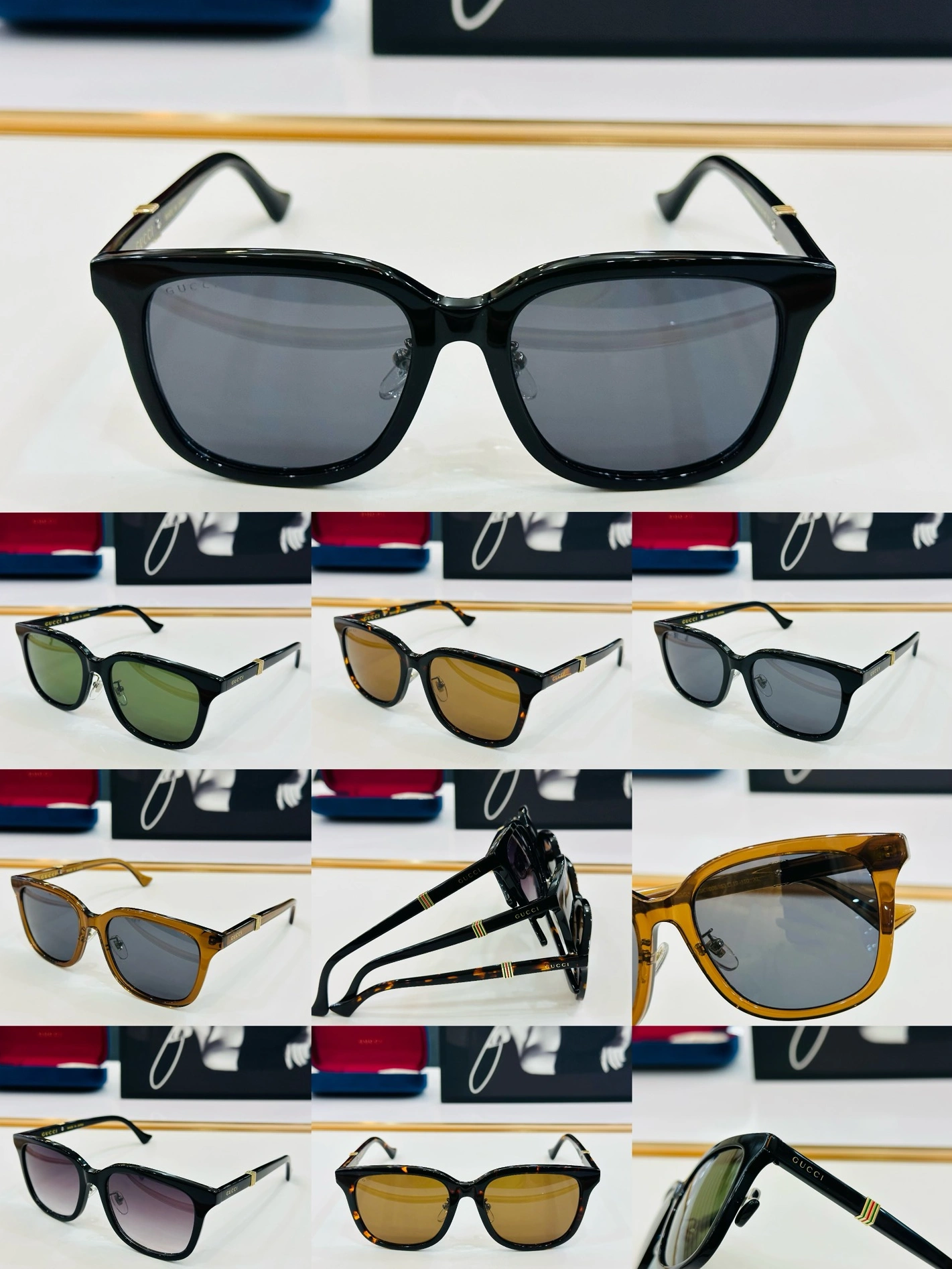 Gucci AAA Quality Sunglasses Resilient 7922