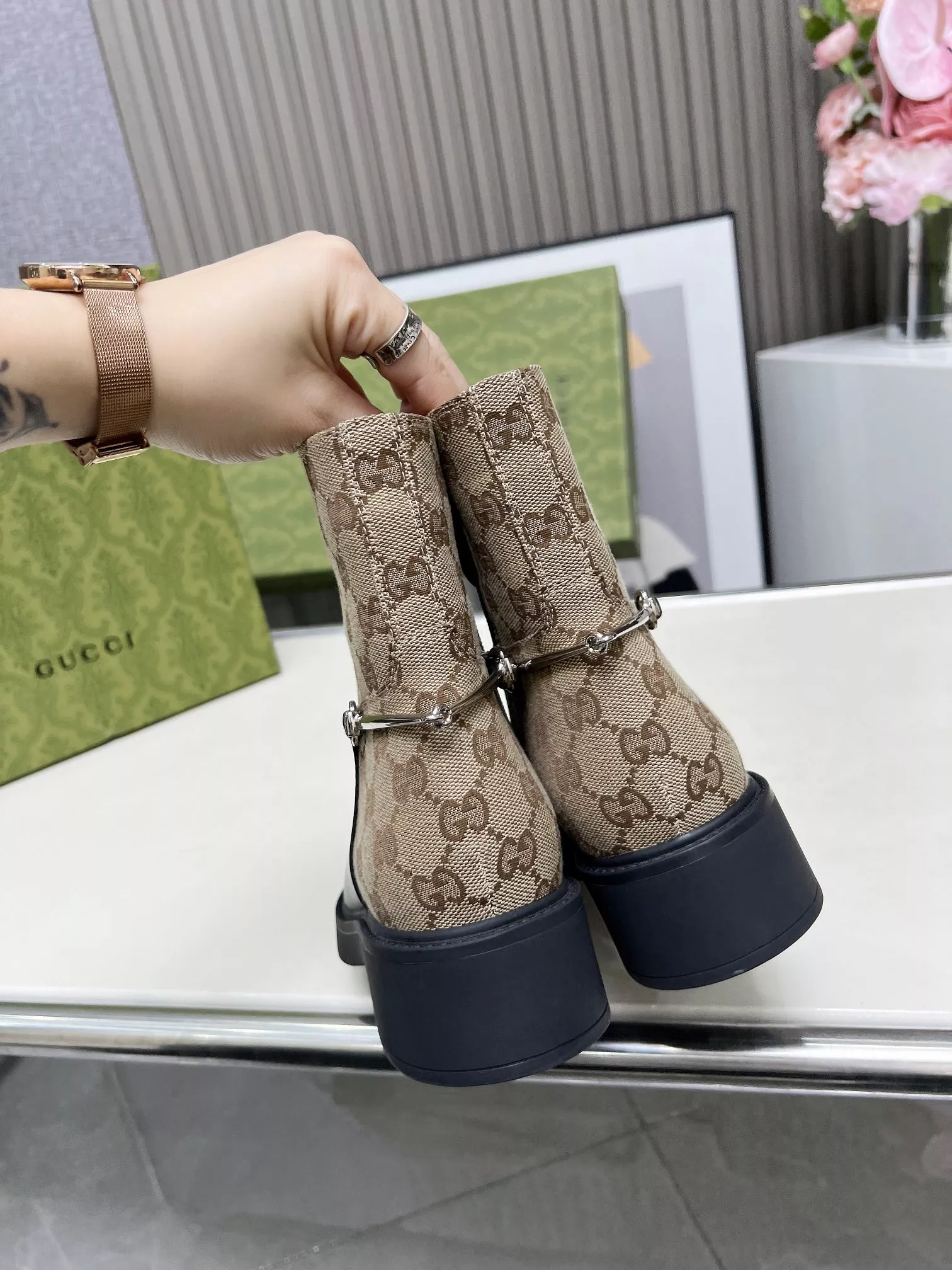 Gucci Boots For Women Bold 9918