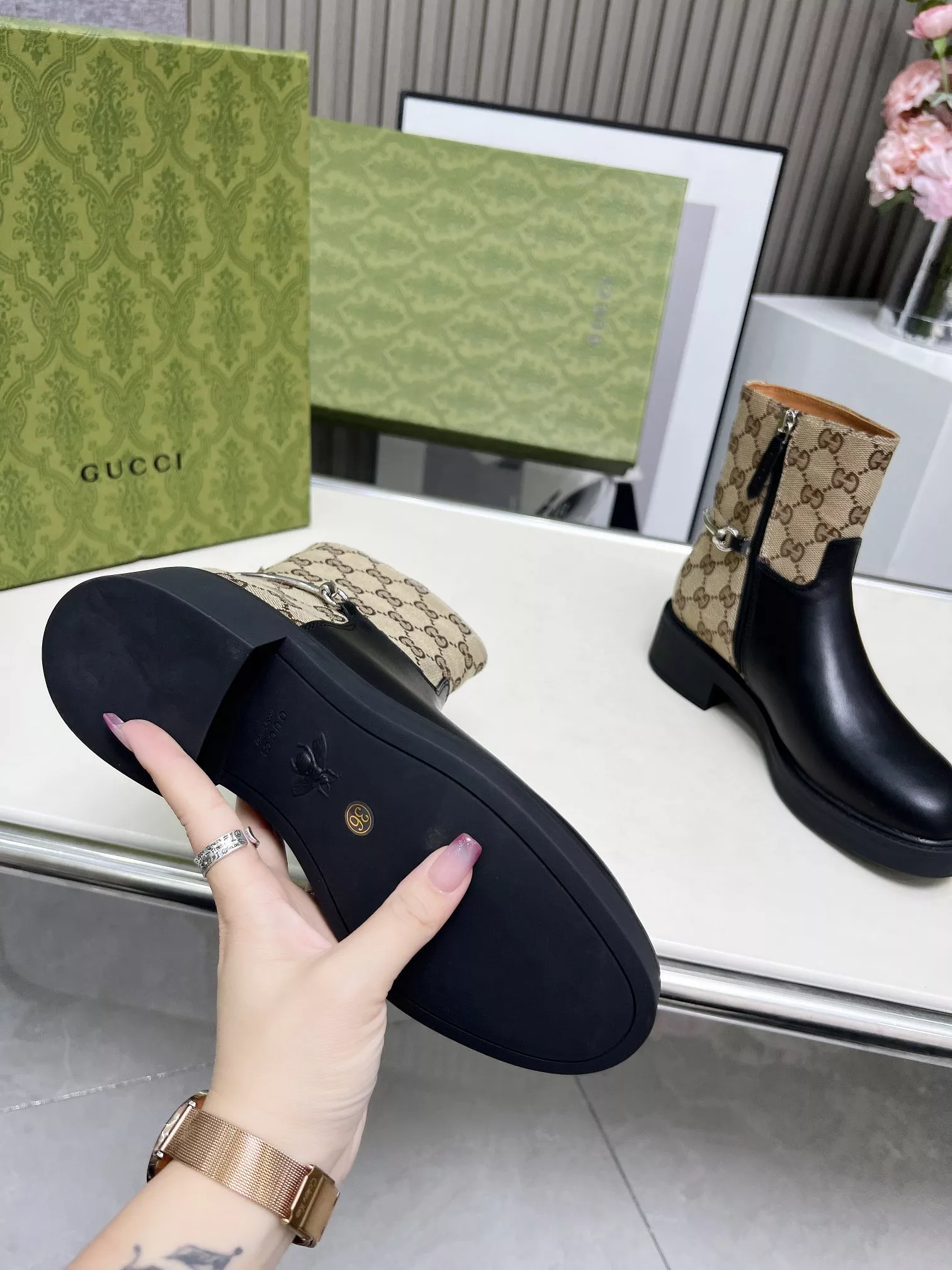 Gucci Boots For Women Bold 9918