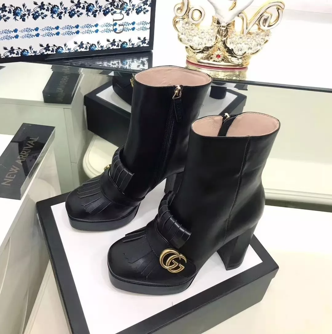 Gucci Boots For Women Versatile 313