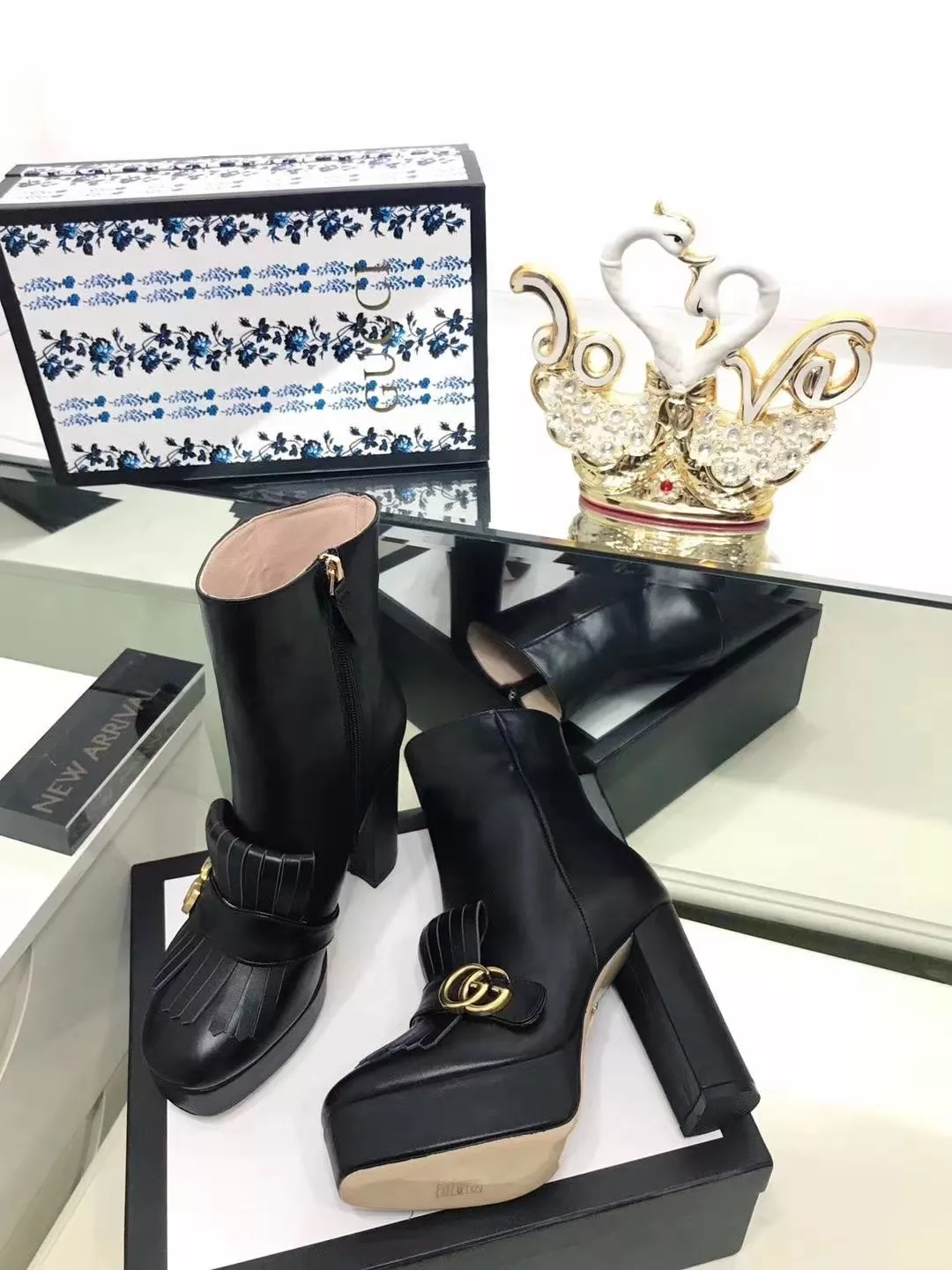 Gucci Boots For Women Versatile 313