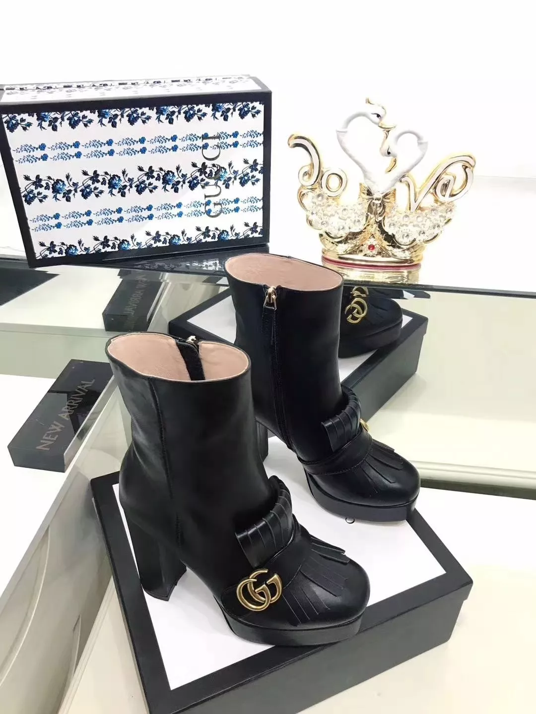 Gucci Boots For Women Versatile 313