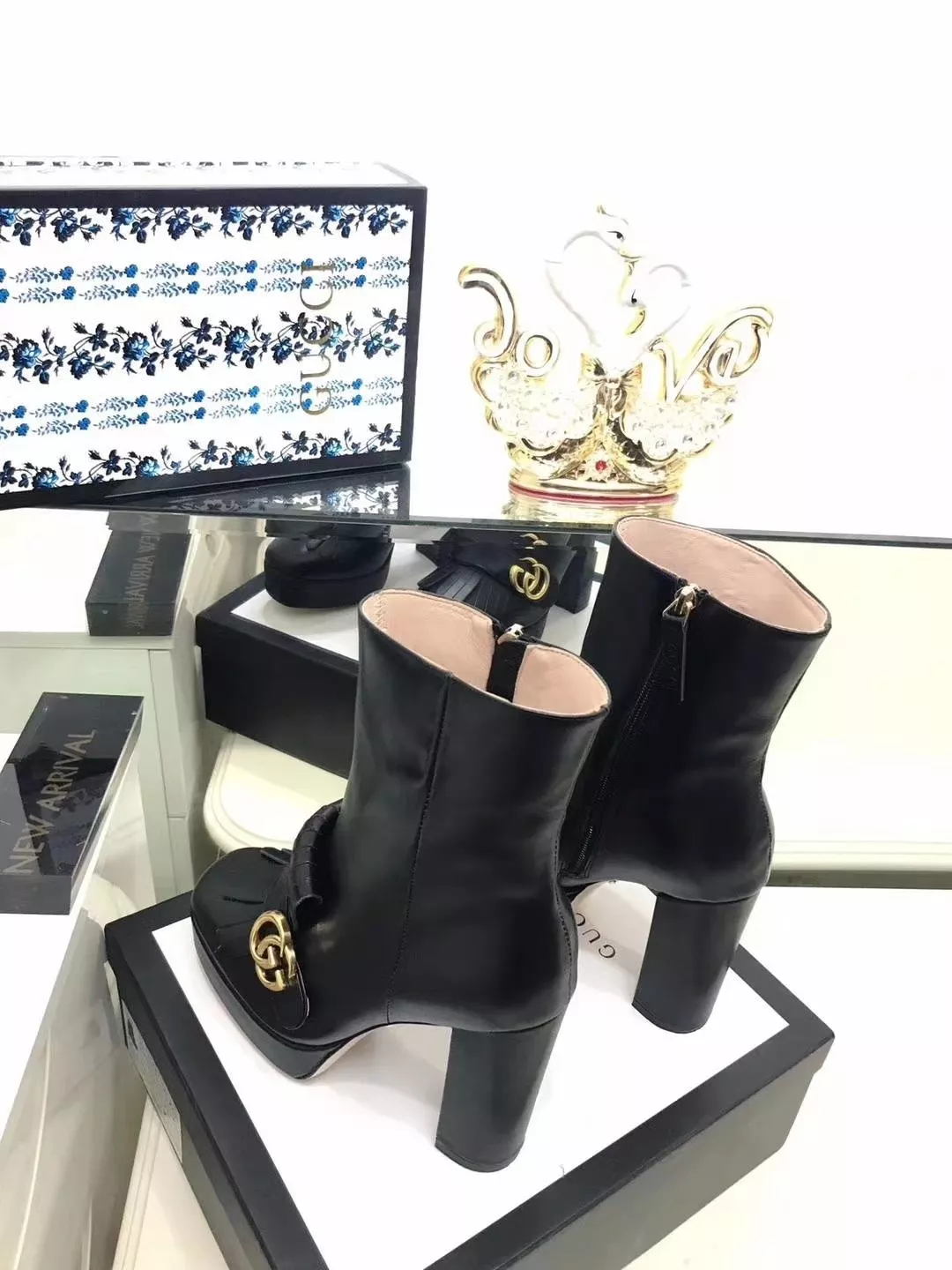 Gucci Boots For Women Versatile 313