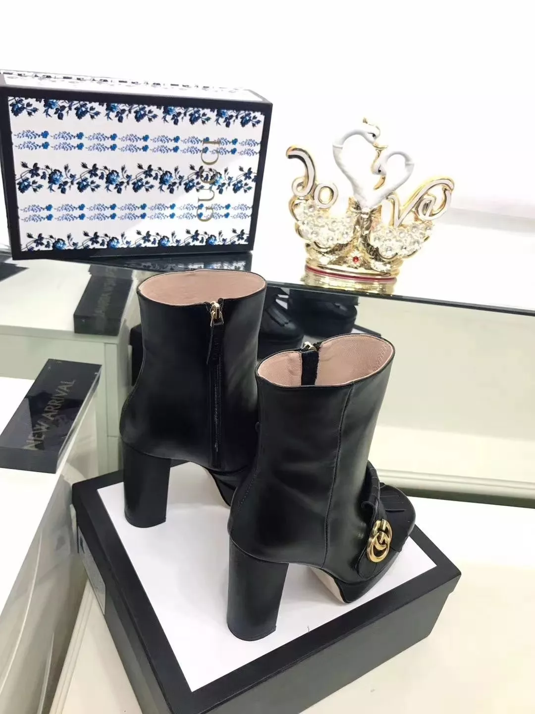 Gucci Boots For Women Versatile 313