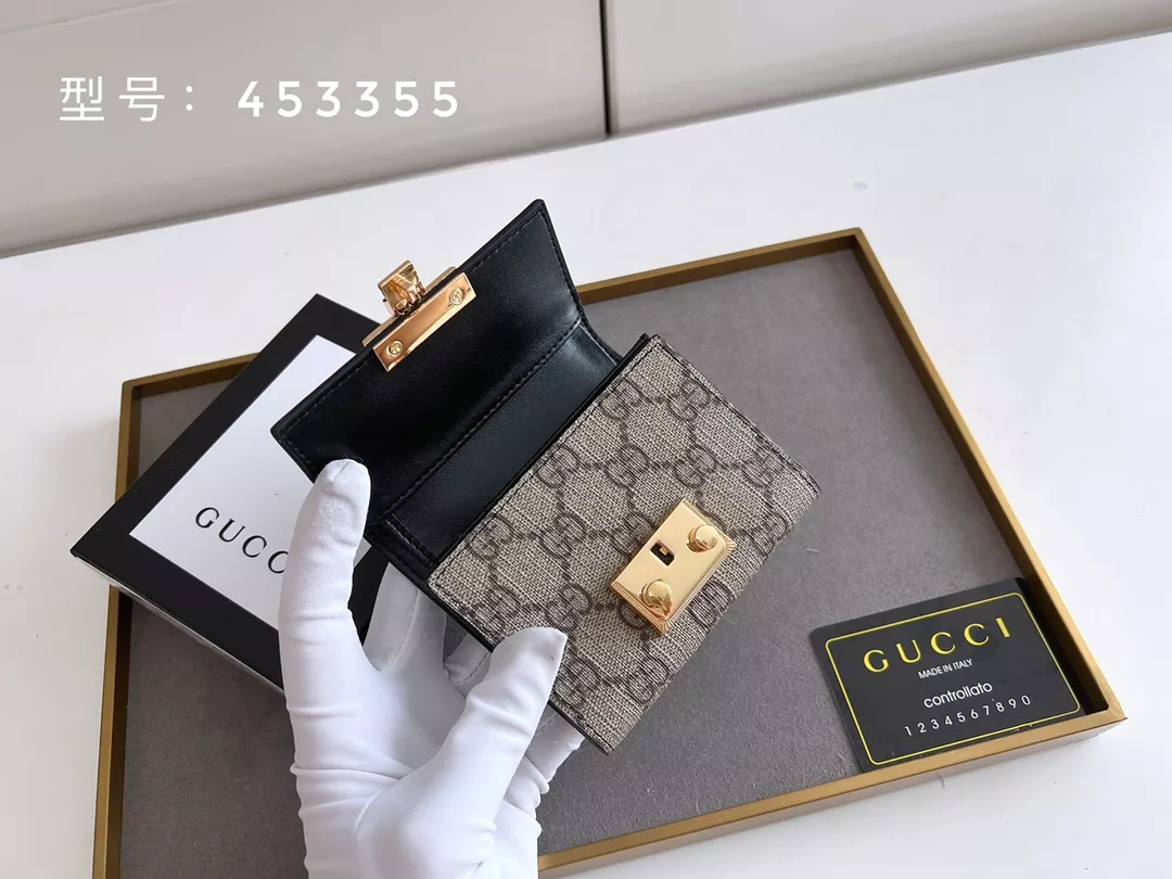 Gucci Card Case Stylish 6958