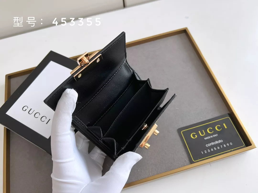 Gucci Card Case Stylish 6958
