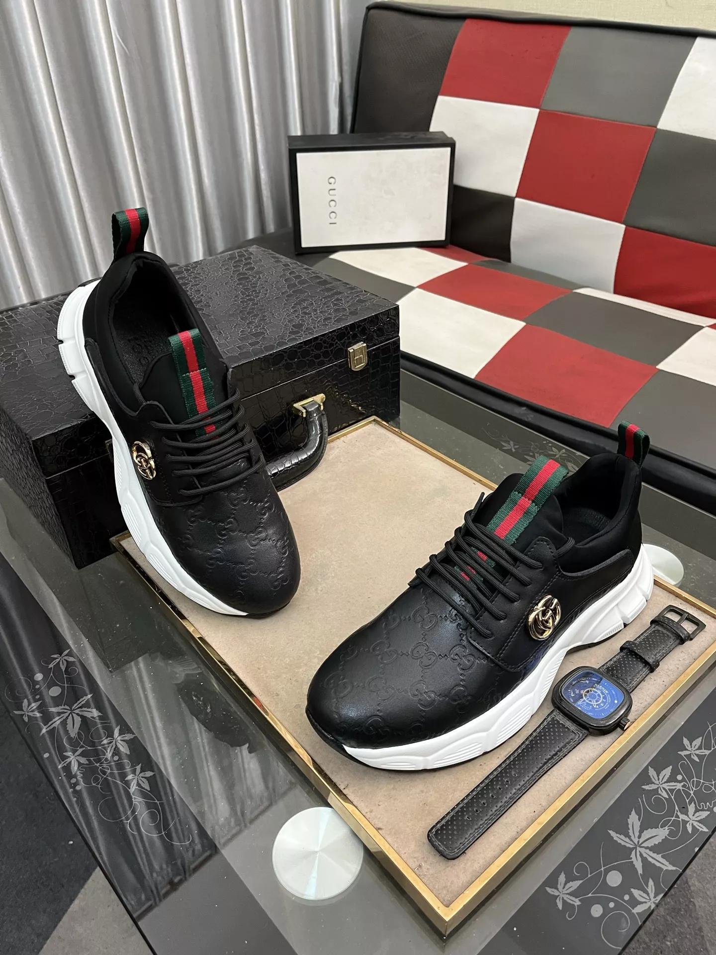 Gucci Casual Shoes For Men Affordable 5444