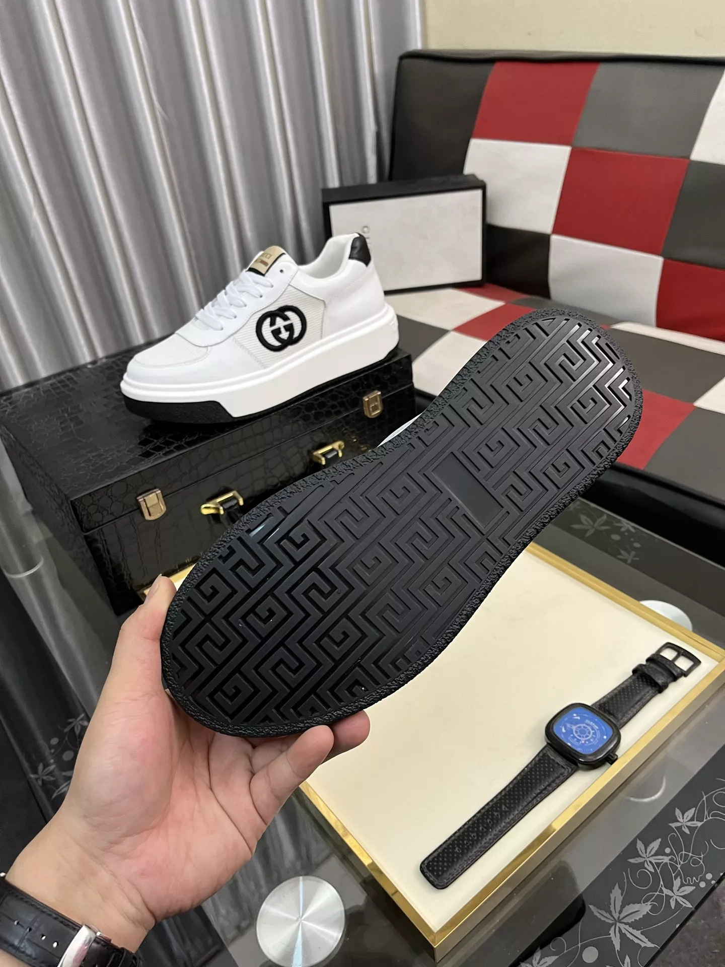 Gucci Casual Shoes For Men Breathable 4658