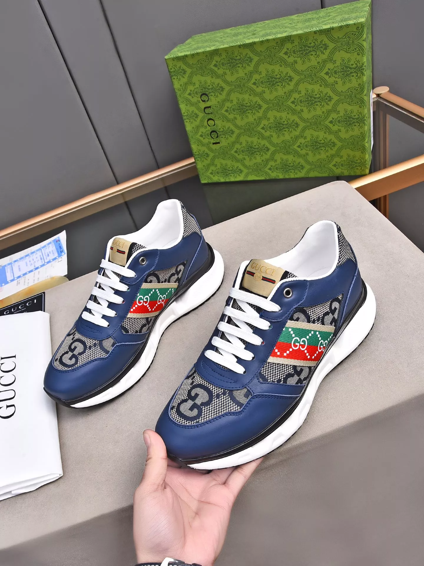 Gucci Casual Shoes For Men Classic 4842