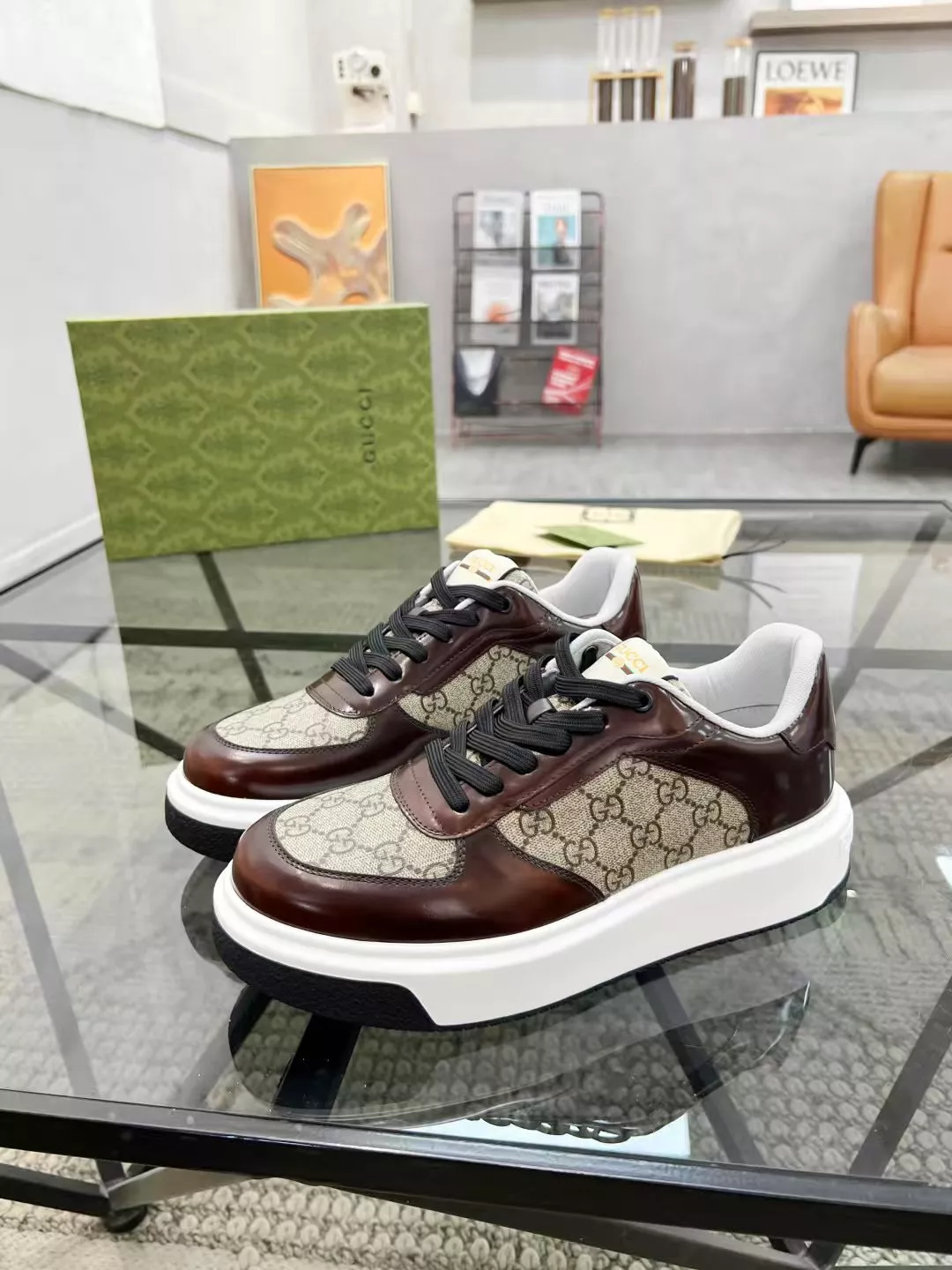 Gucci Casual Shoes For Men Compact 7643