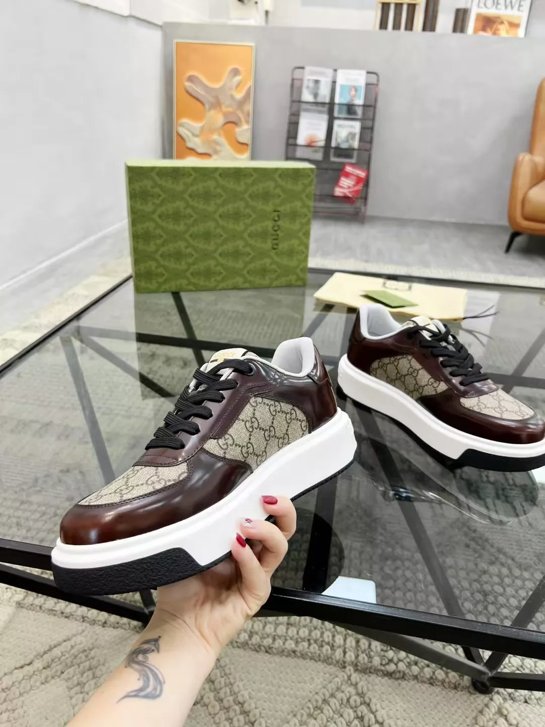 Gucci Casual Shoes For Men Compact 7643