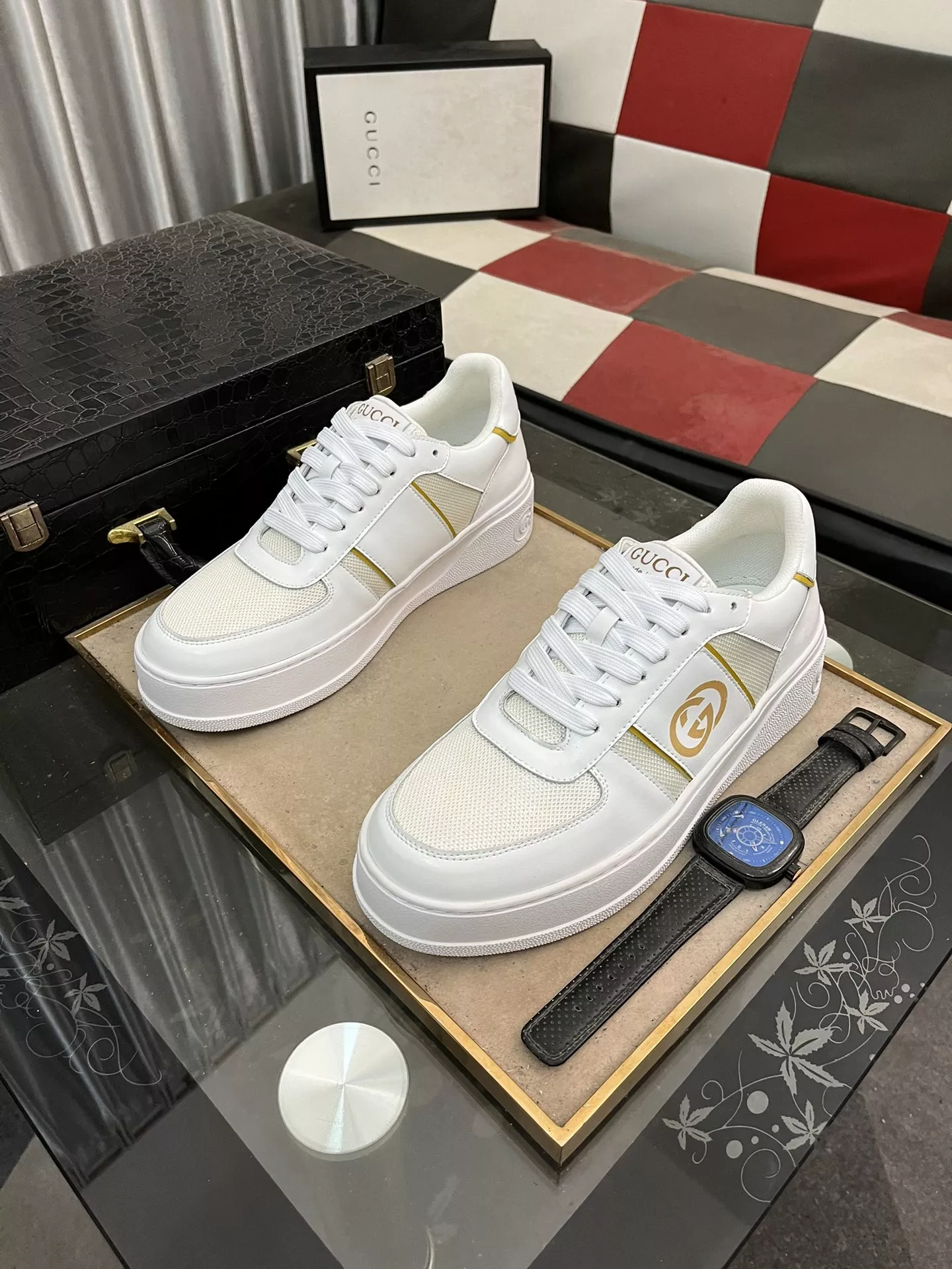Gucci Casual Shoes For Men Efficient 4713