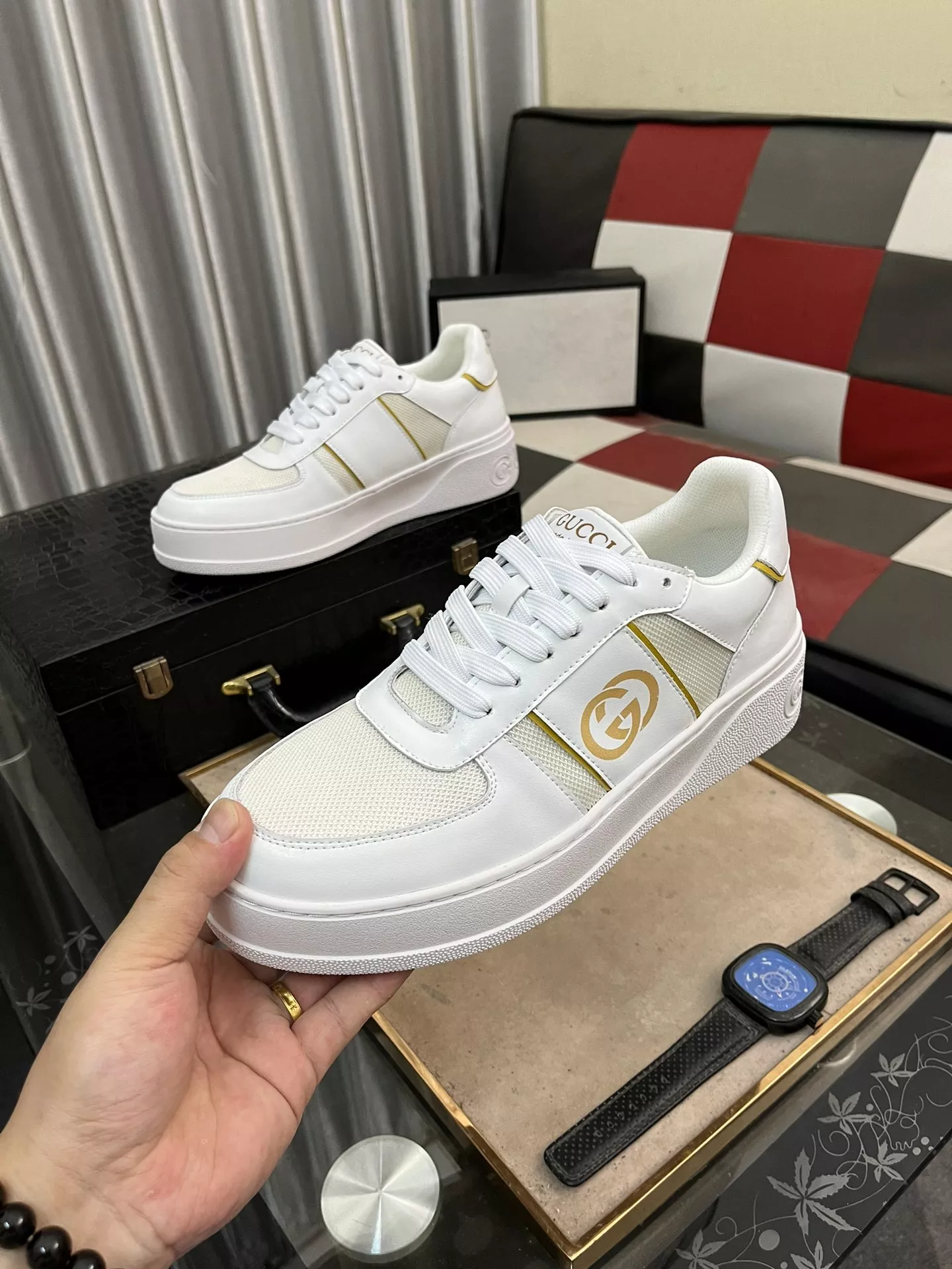 Gucci Casual Shoes For Men Efficient 4713