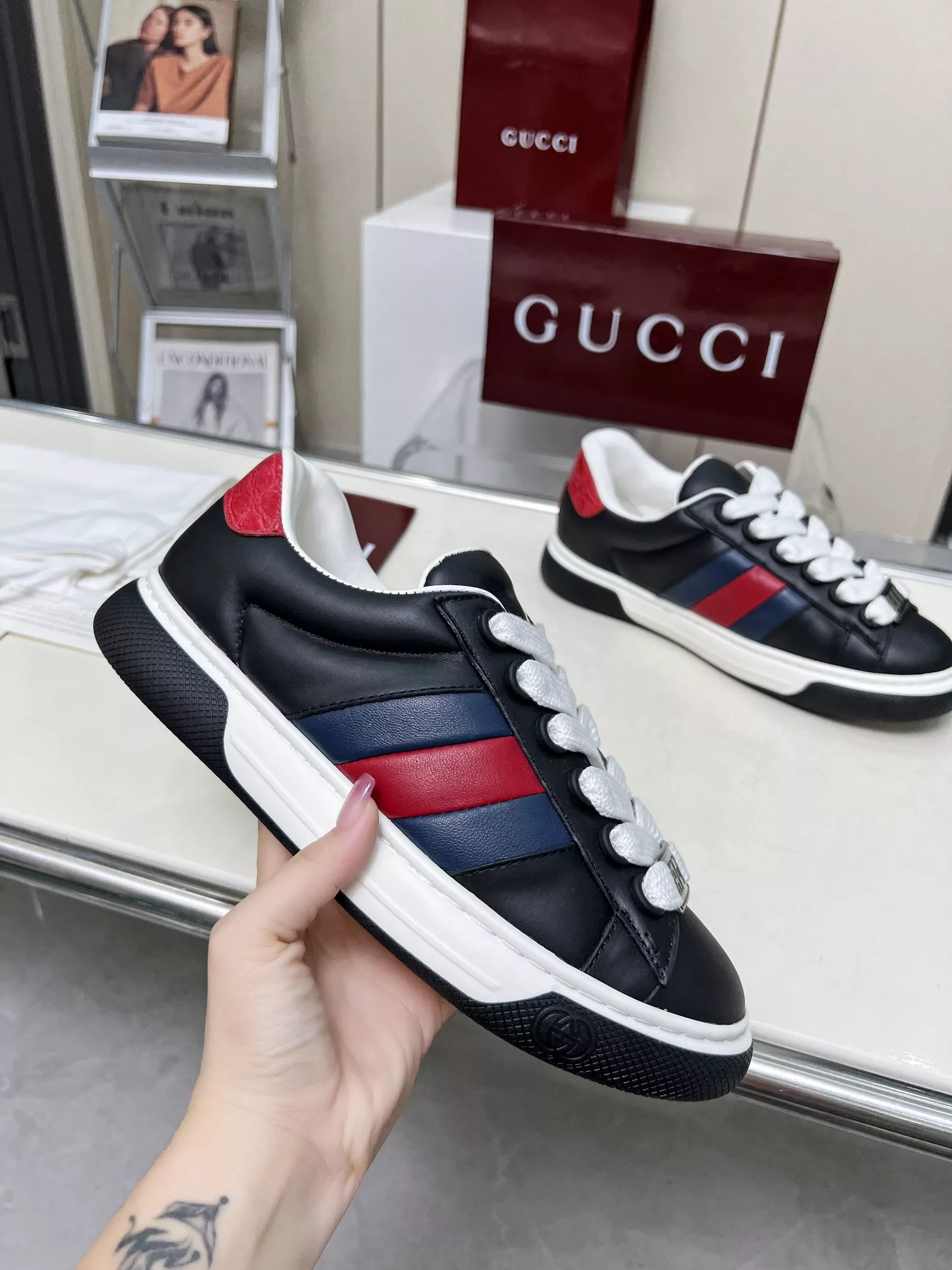 Gucci Casual Shoes For Men Efficient 7007