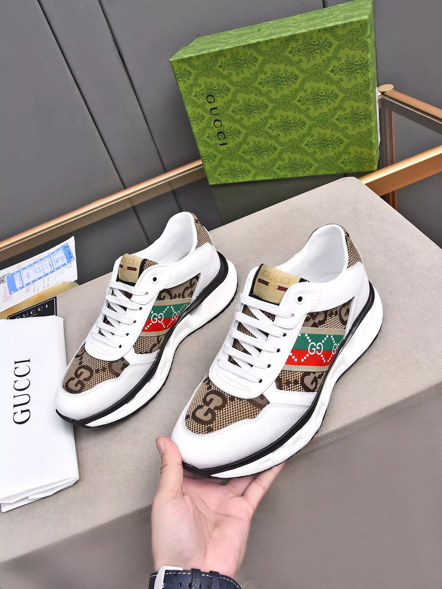 Gucci Casual Shoes For Men Flexible 868