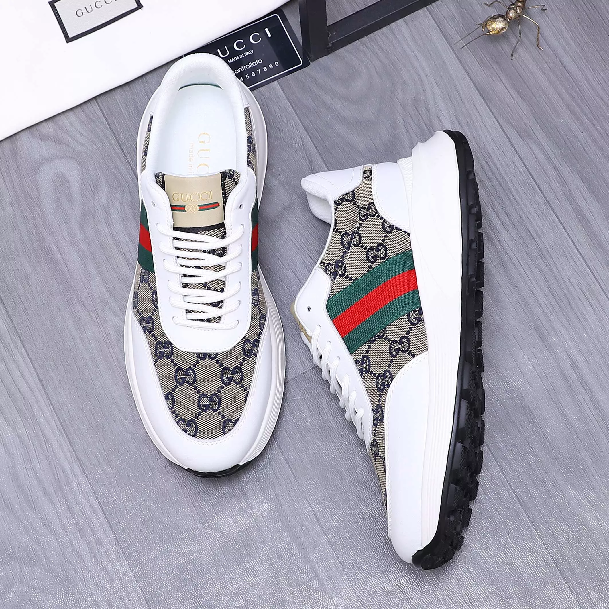 Gucci Casual Shoes For Men Lightweight 8474