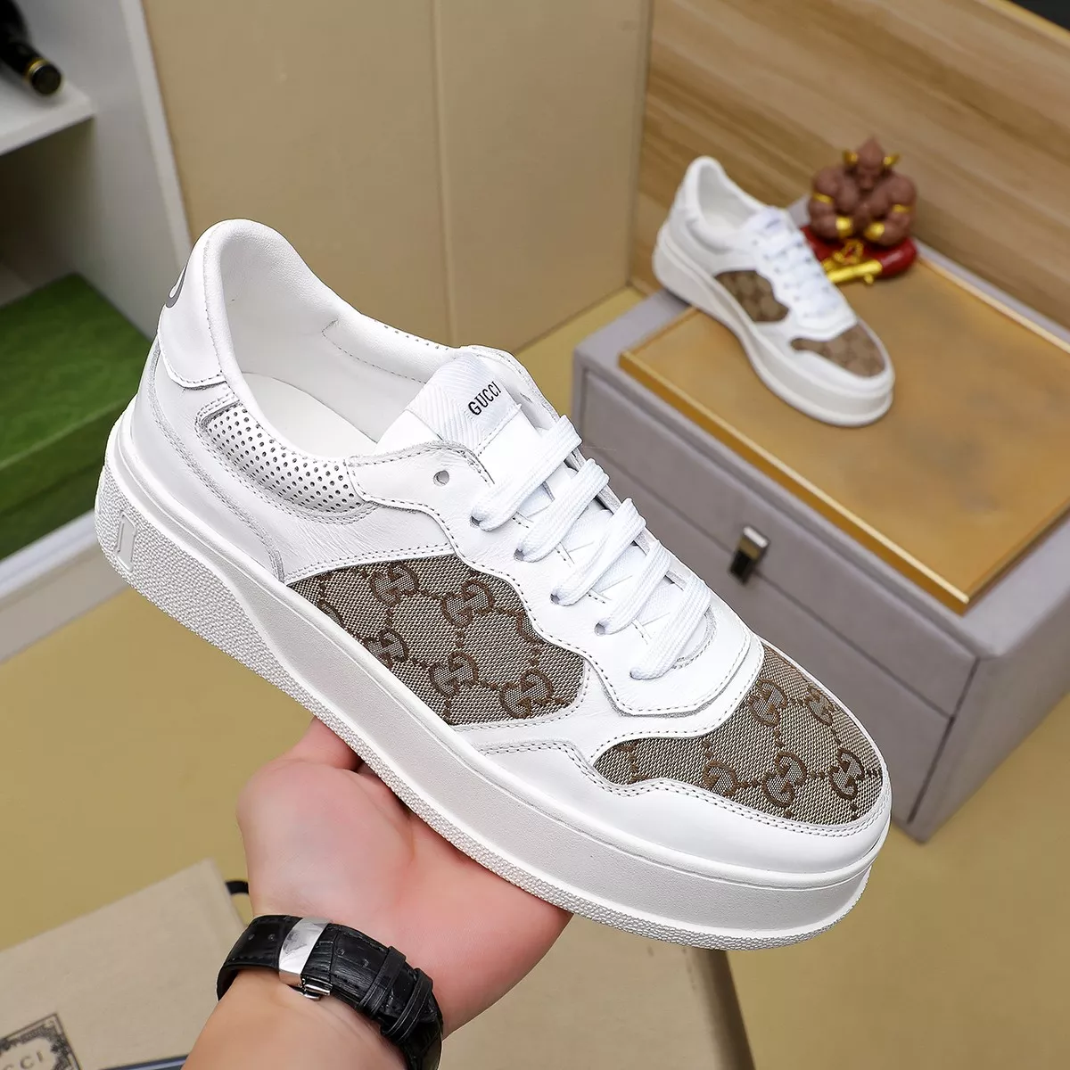 Gucci Casual Shoes For Men Minimalist 1387