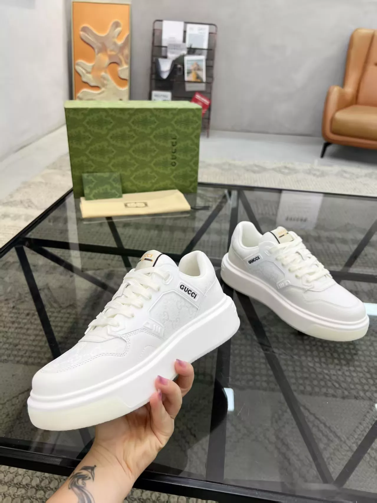 Gucci Casual Shoes For Men NewStyle 5713