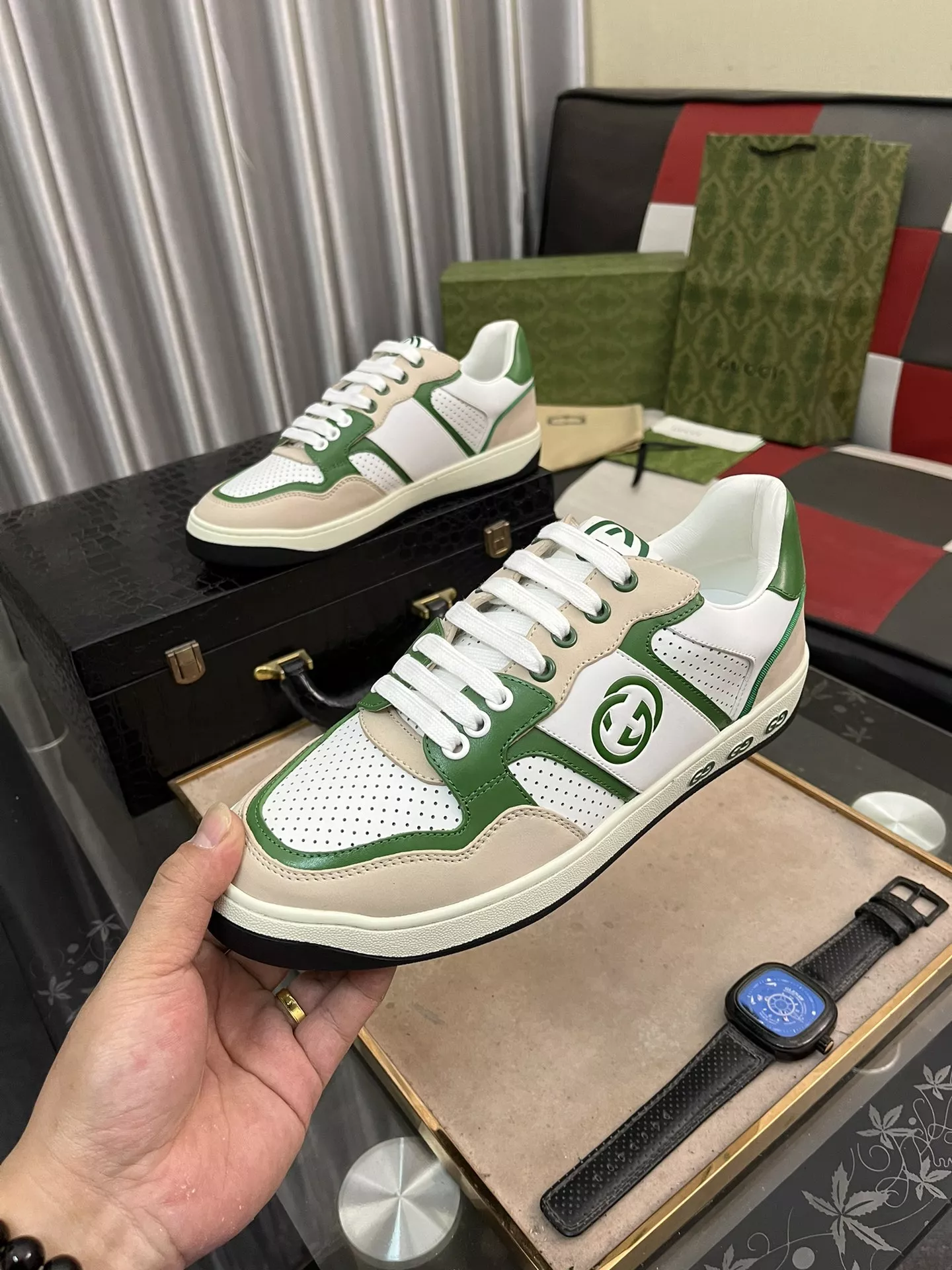 Gucci Casual Shoes For Men Resilient 7721