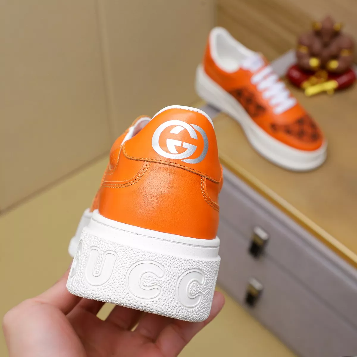 Gucci Casual Shoes For Men Soft 8298