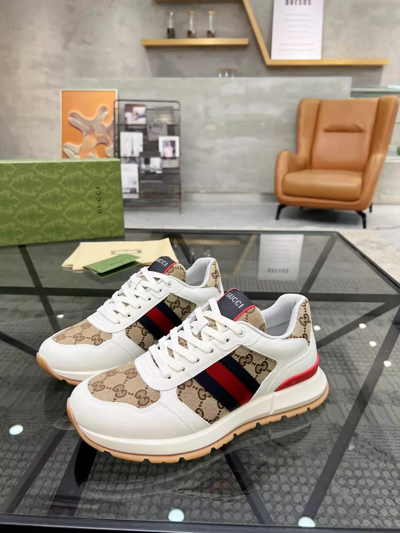 Gucci Casual Shoes For Men Stylish 7530