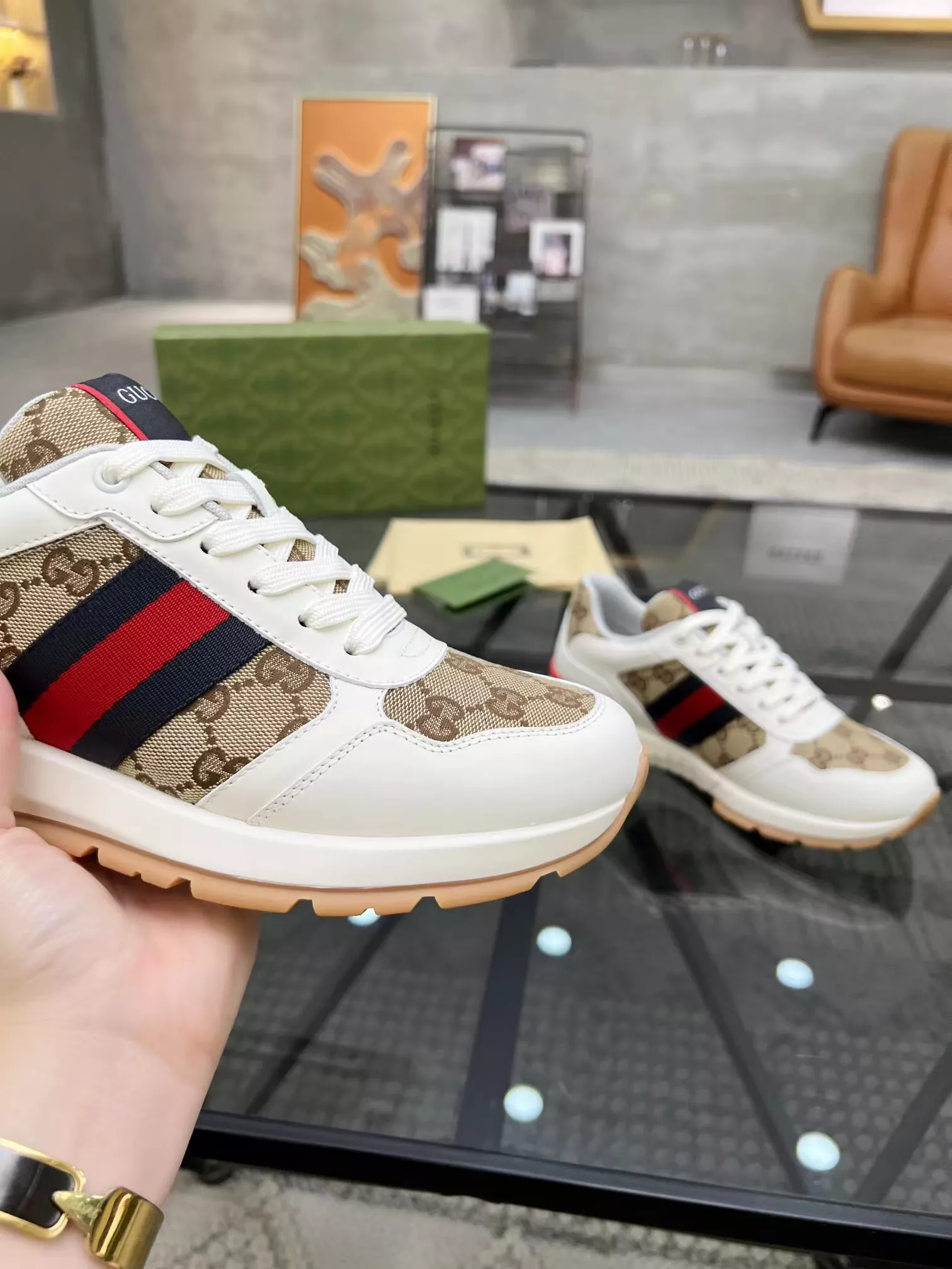 Gucci Casual Shoes For Men Stylish 7530