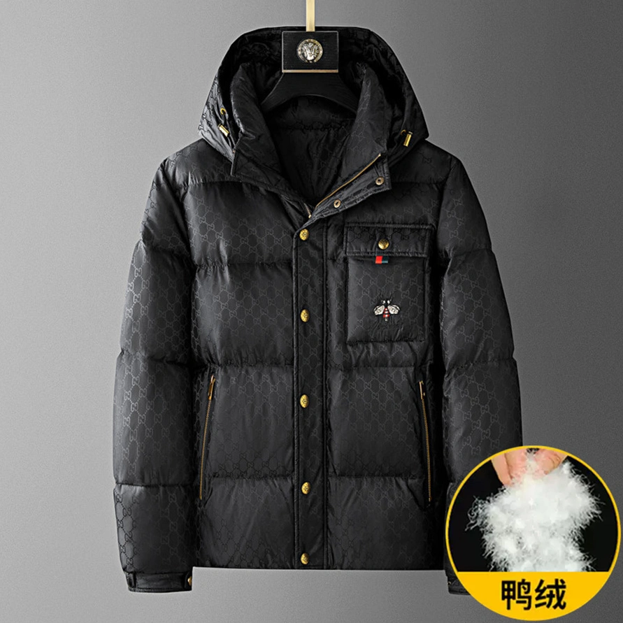 Gucci Down Feather Coat Long Sleeved For Men BestValue 2388
