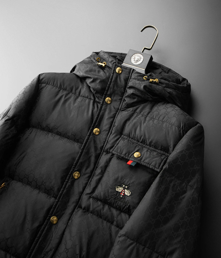 Gucci Down Feather Coat Long Sleeved For Men BestValue 2388