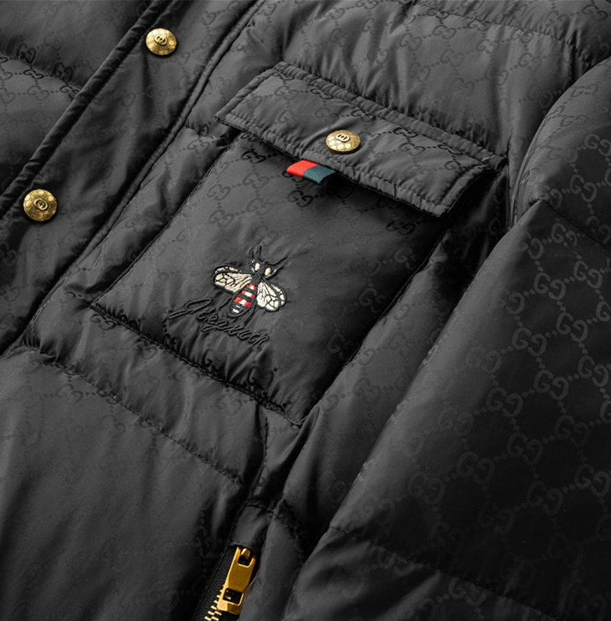 Gucci Down Feather Coat Long Sleeved For Men BestValue 2388