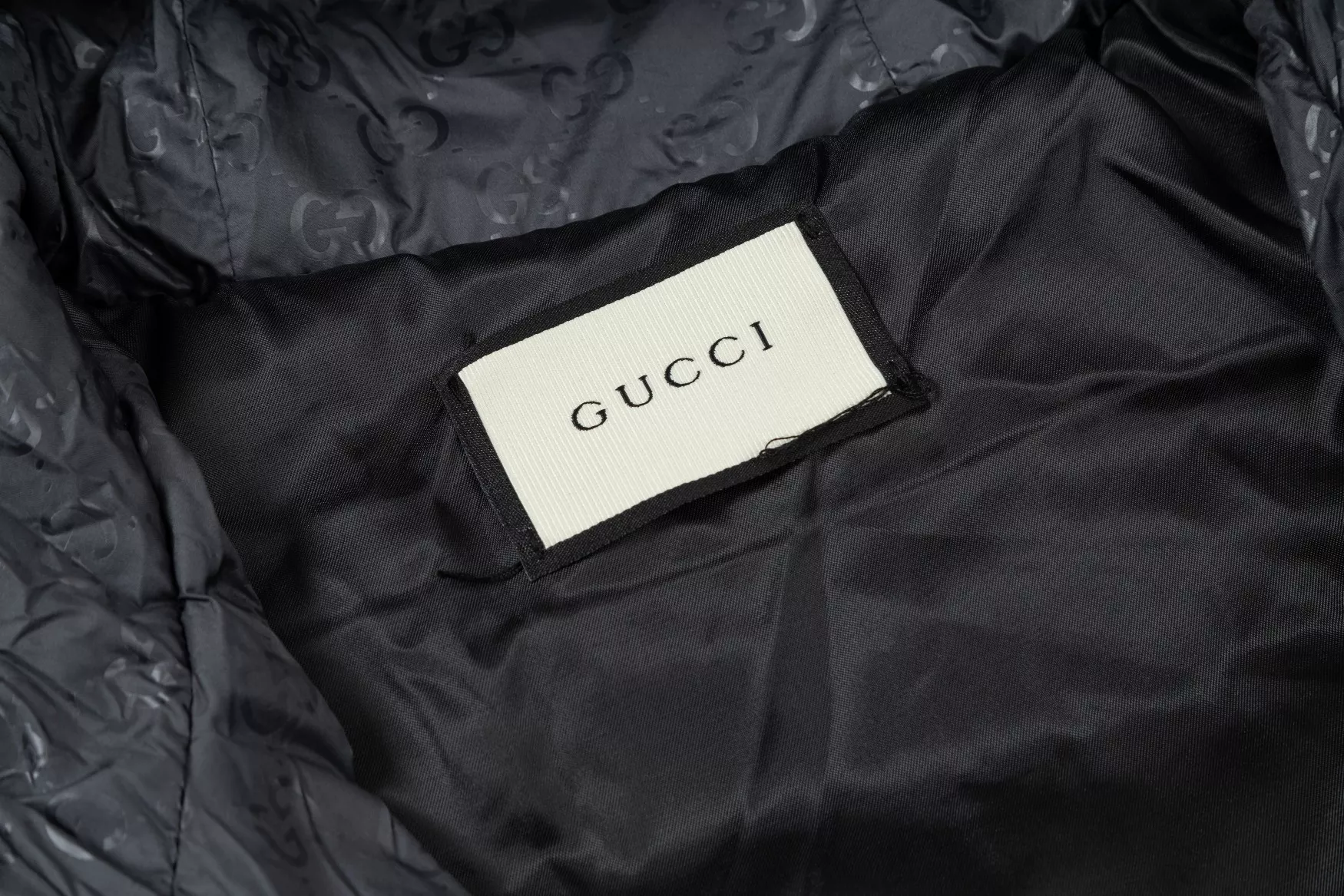 Gucci Down Feather Coat Long Sleeved For Men Breathable 6755