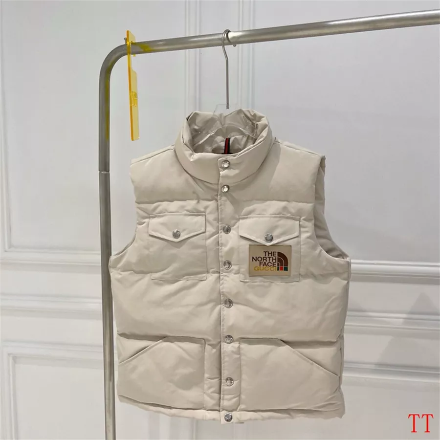 Gucci Down Feather Coat Sleeveless For Unisex Bright 5249